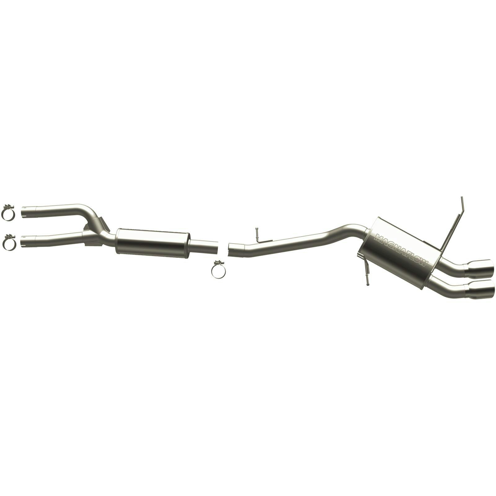 MagnaFlow 16537 Touring Stainless Cat-Back Exhaust System