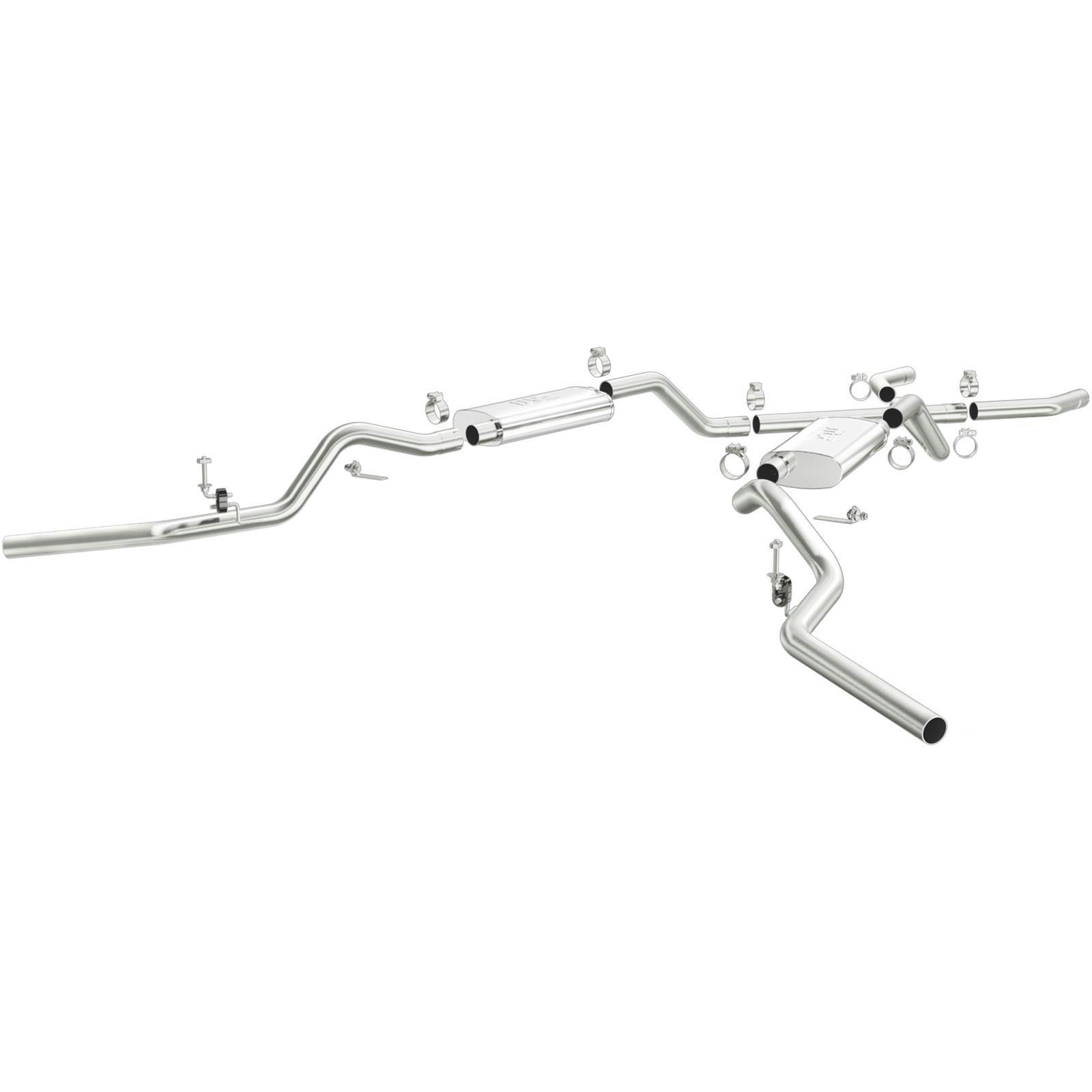 MagnaFlow 16643 Street Stainless Crossmember-Back Exhaust System