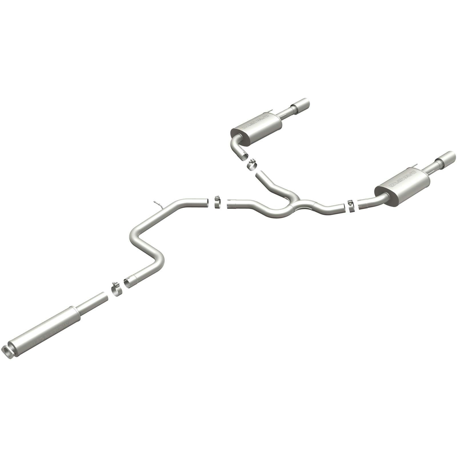 MagnaFlow 16729 Street Stainless Cat-Back Exhaust System
