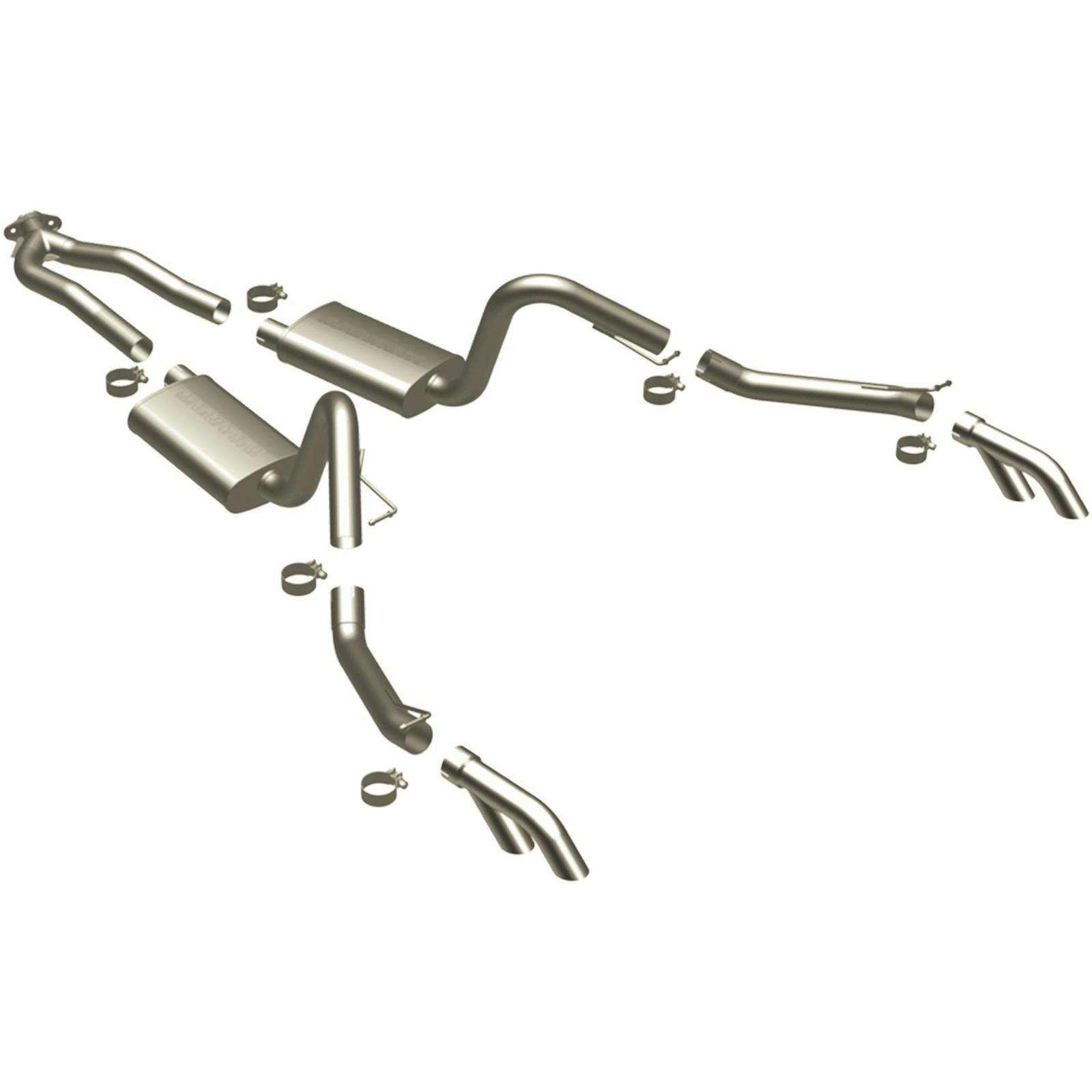 MagnaFlow 16830 Street Stainless Cat-Back Exhaust System