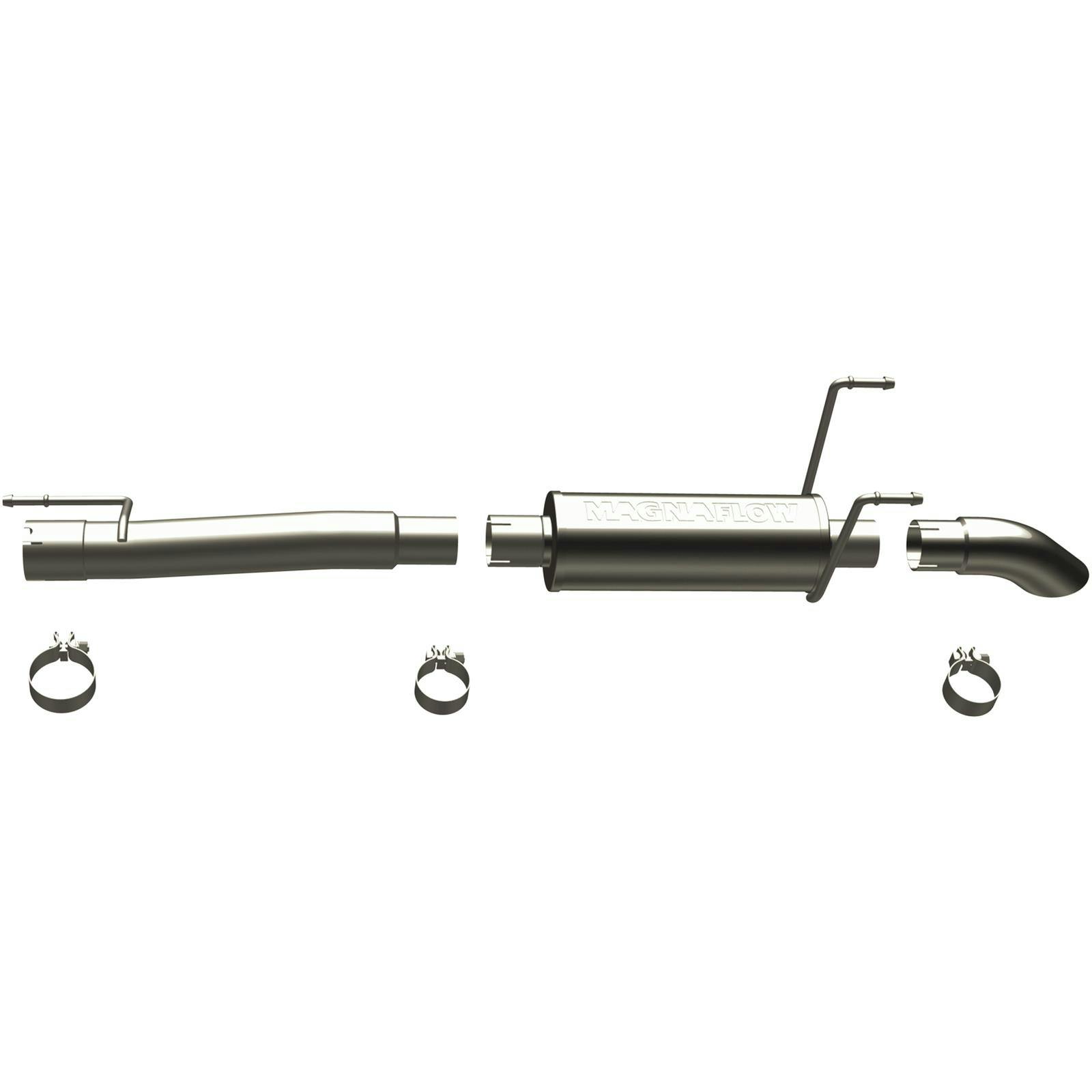 MagnaFlow 17117 Off Road Pro Stainless Cat-Back Exhaust System