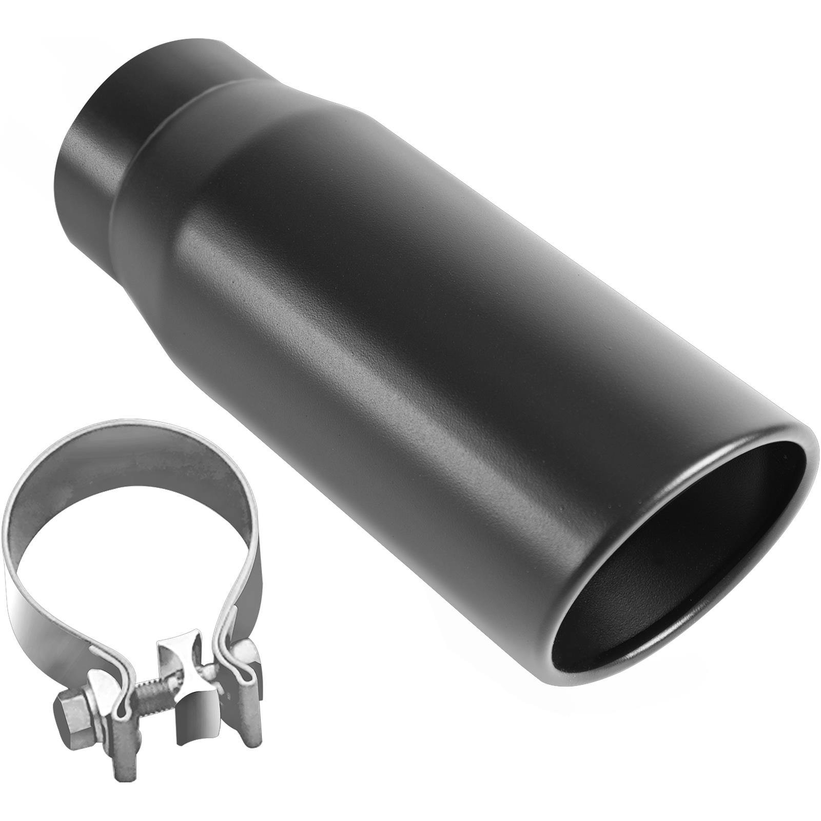 MagnaFlow 35236 Stainless 4 Inch Round Black Coated Exhaust Tip