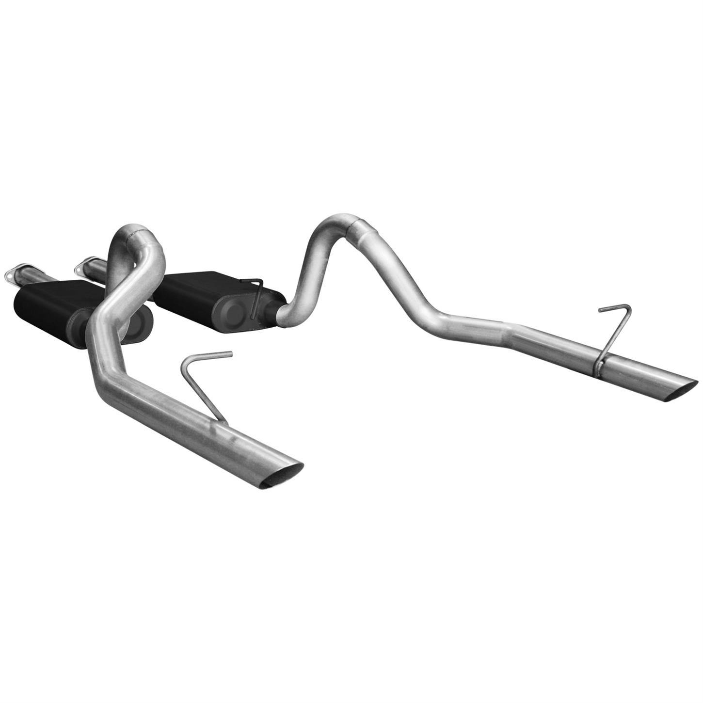 Flowmaster 17113 American Thunder Cat-Back Exhaust System Mustang