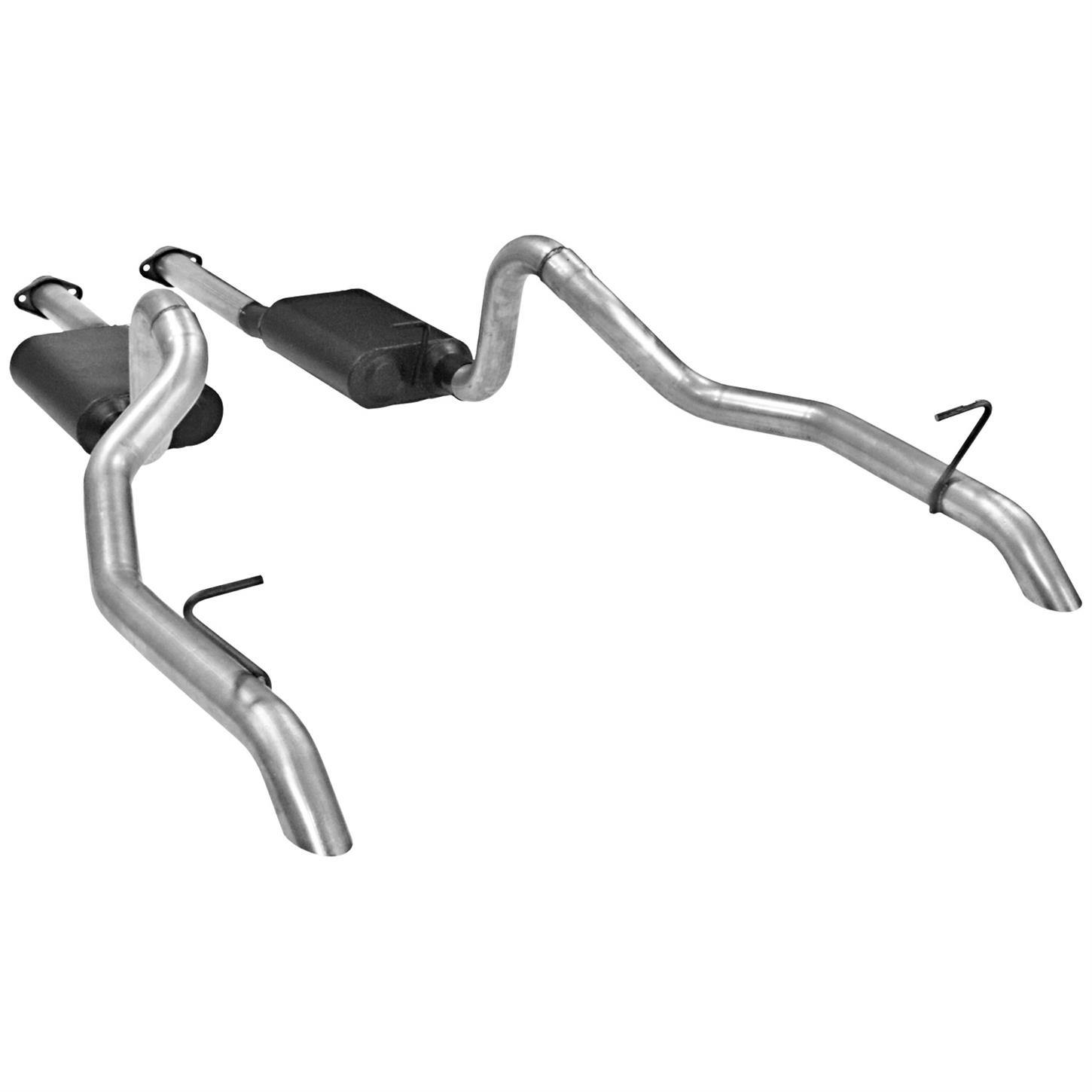 Flowmaster 17116 American Thunder Cat-Back Exhaust System Mustang