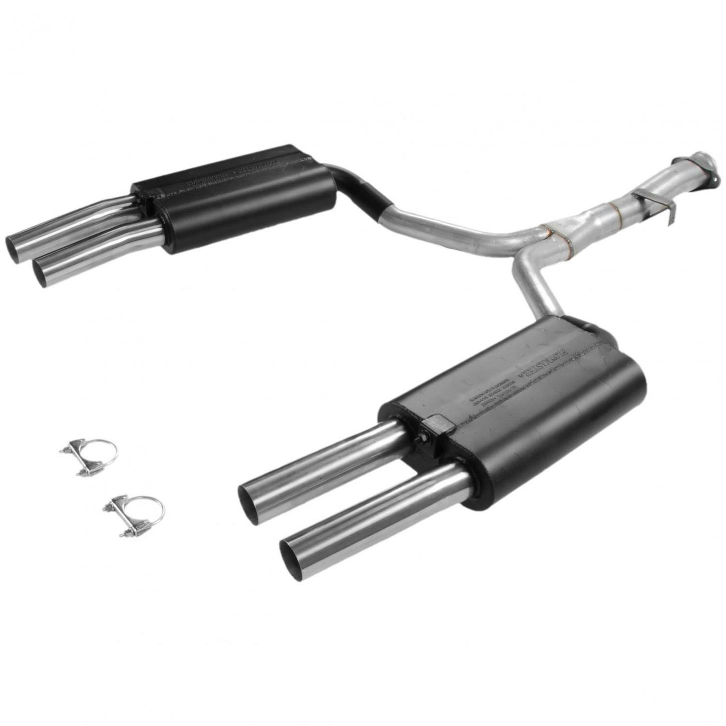 Flowmaster 17153 Force II Cat-Back Exhaust System, 86-90 Corvette