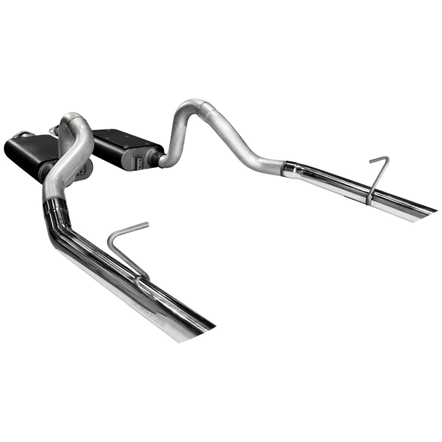 Flowmaster 17203 Force II Cat-Back Exhaust System, 86-93 Mustang