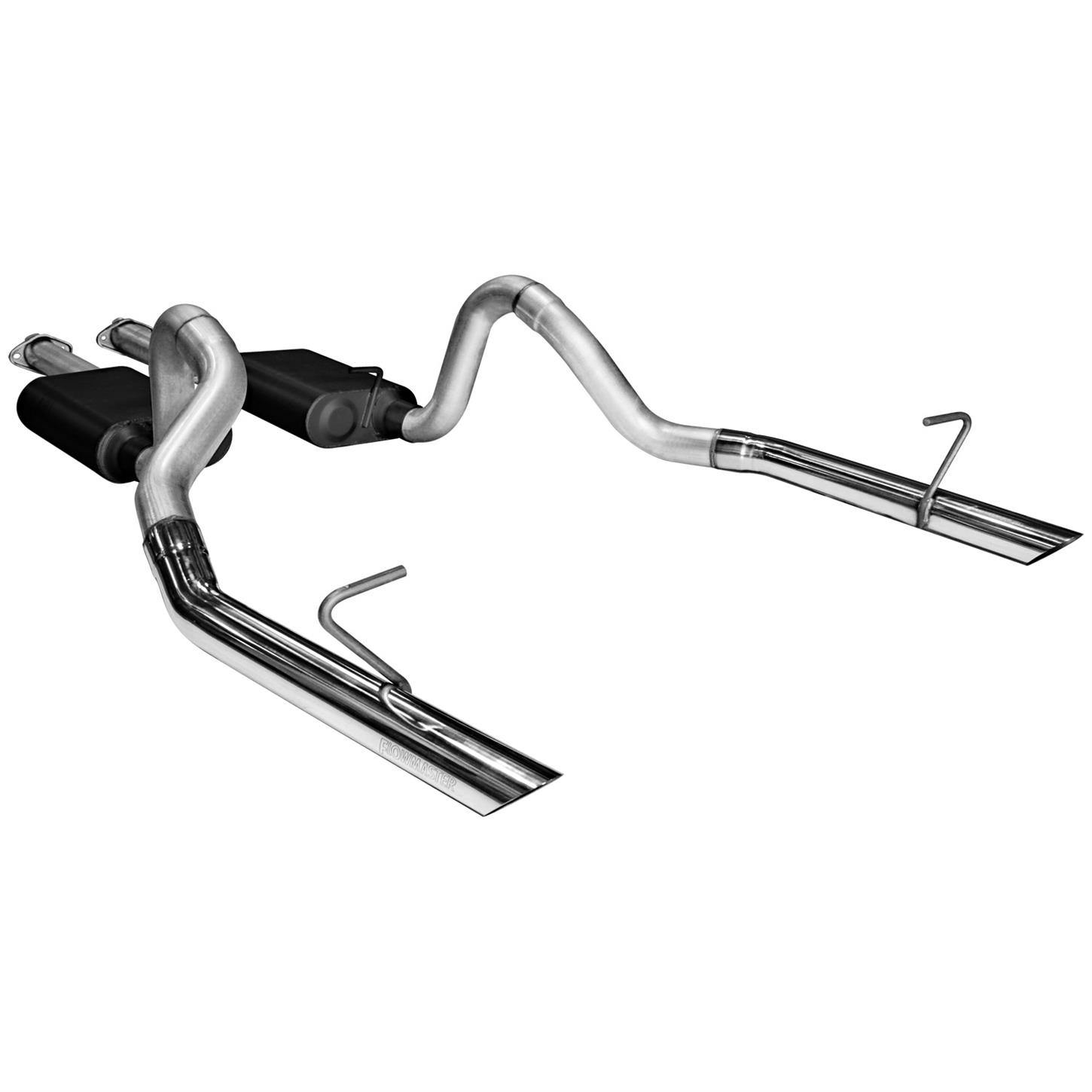 Flowmaster 17213 American Thunder Cat-Back Exhaust System Mustang
