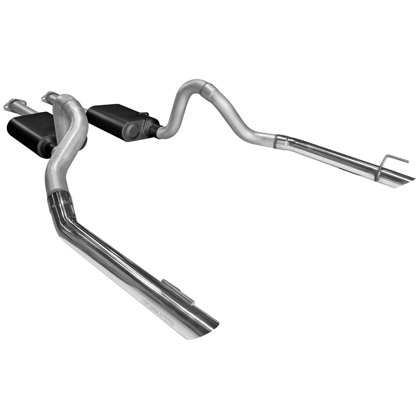 Flowmaster 17215 American Thunder Cat-Back Exhaust System Mustang