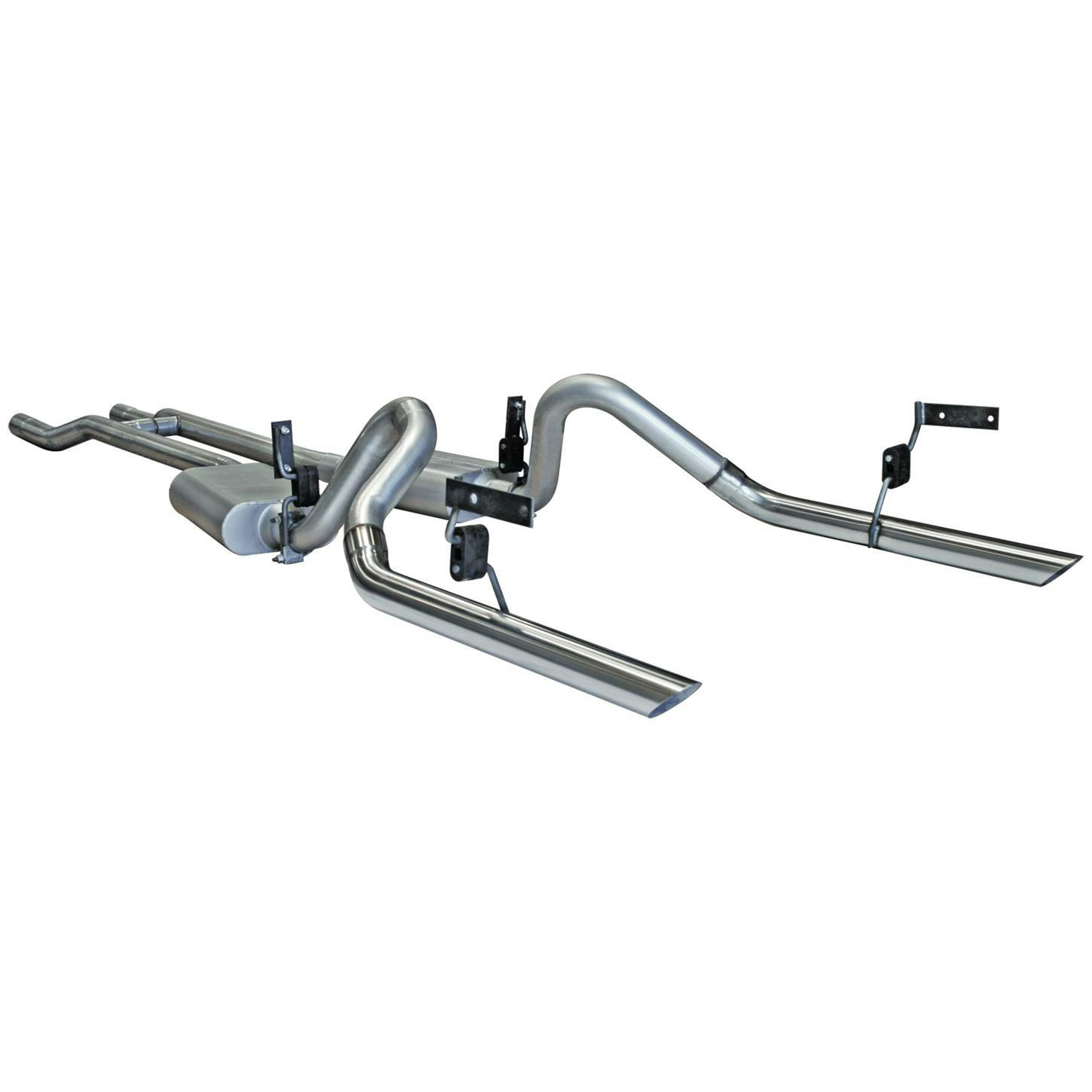 Flowmaster 17273 American Thunder Exhaust Kit, 1964-66 Mustang