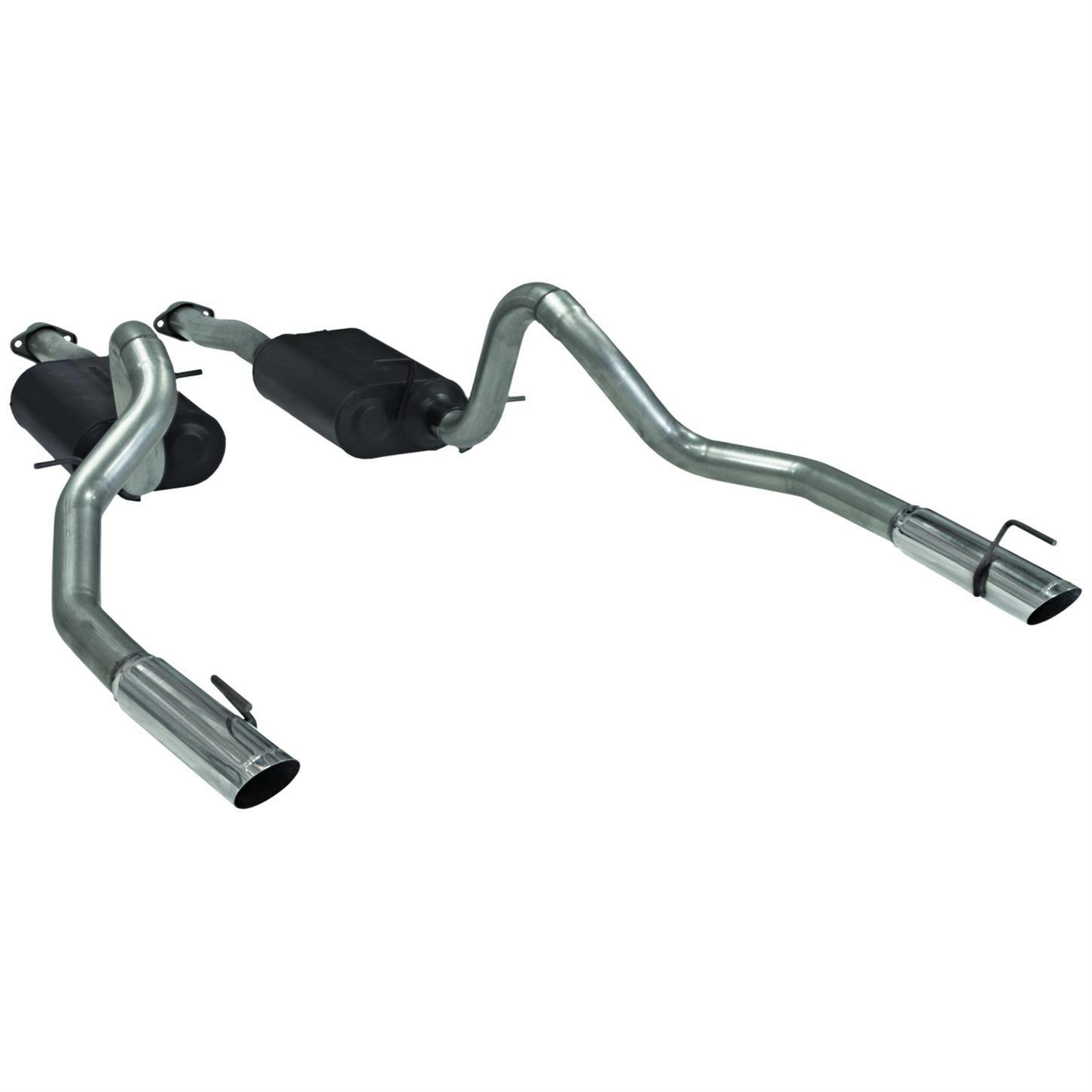 Flowmaster 17312 American Thunder Exhaust Kit, 1999-04 Mustang