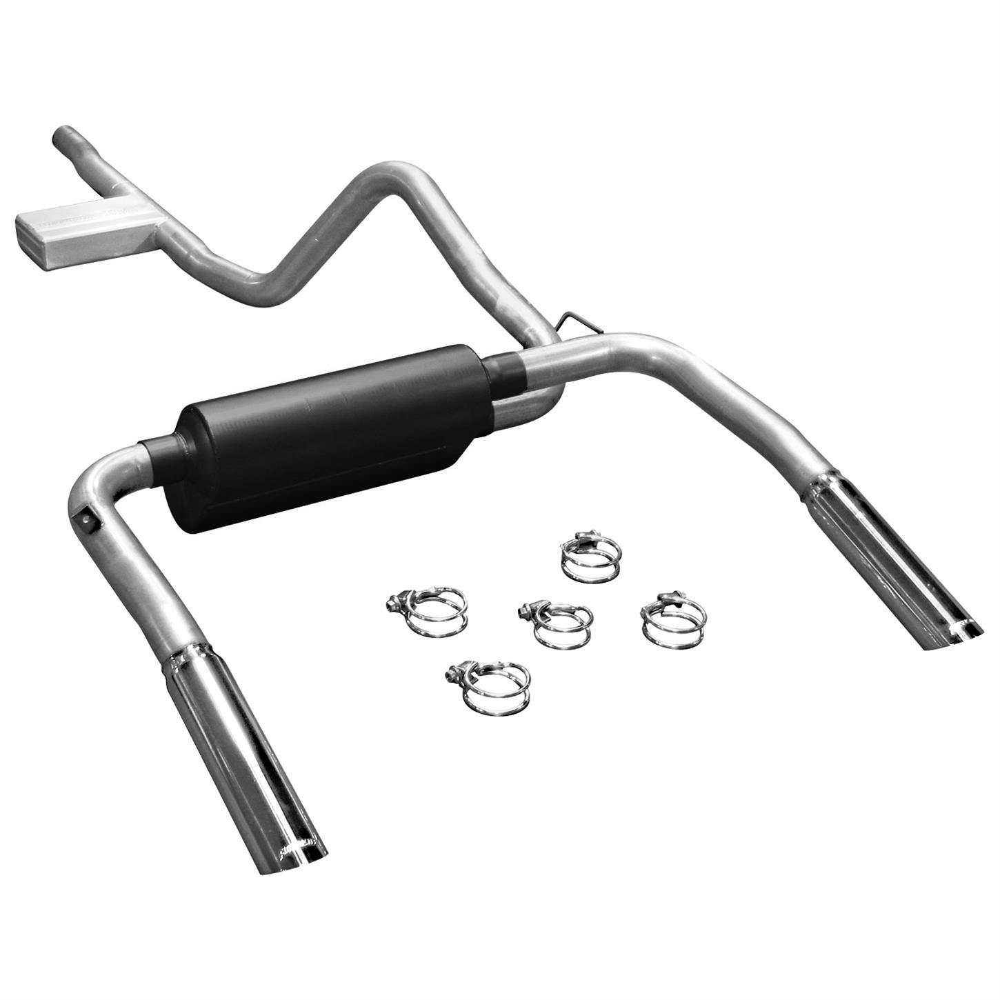 Flowmaster 17358 American Thunder Cat-Back Exhaust System Camaro