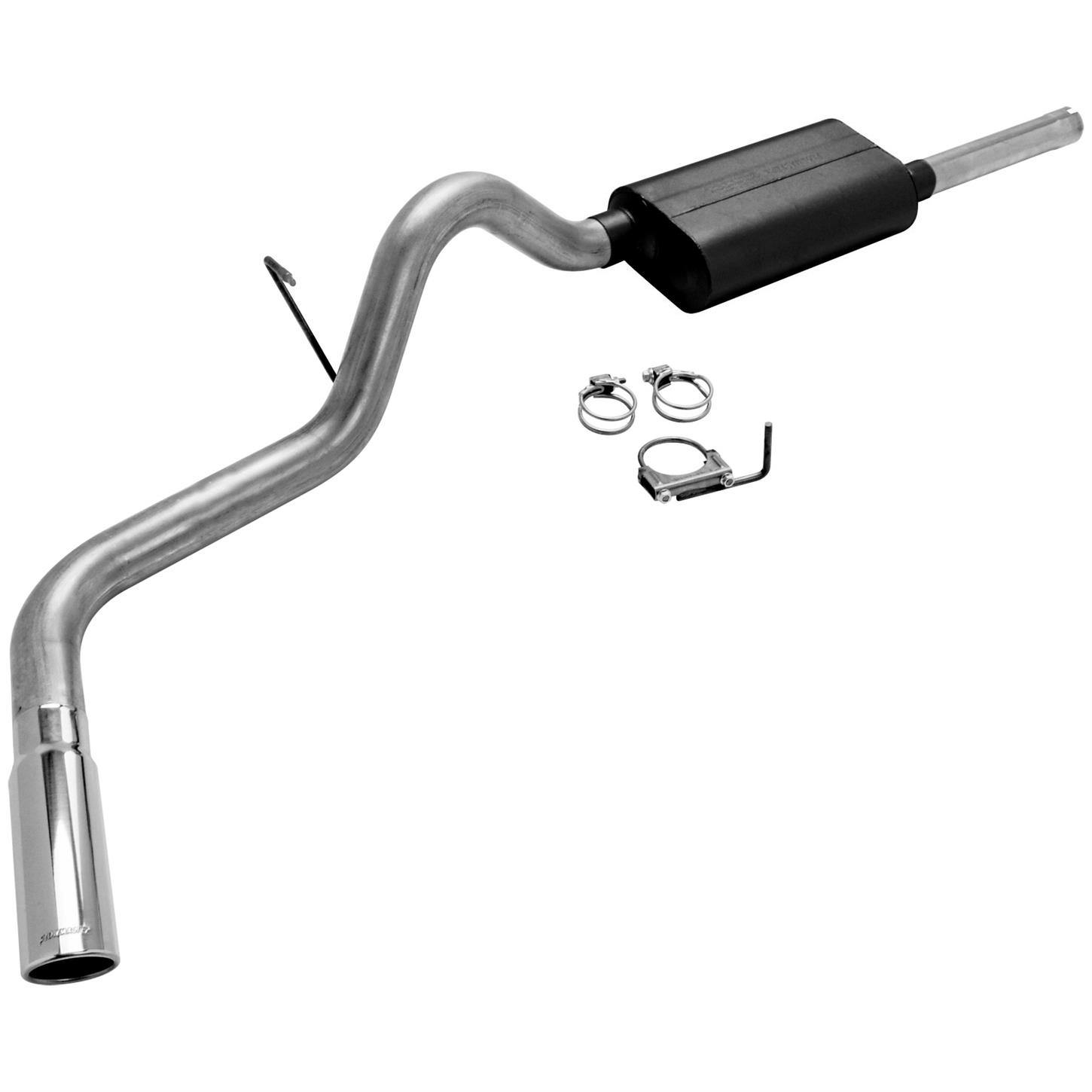 Flowmaster 17458 Force II Cat-Back Exhaust System, 2005-10 Dakota