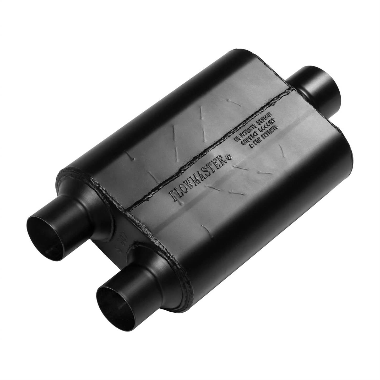 Flowmaster 425403 40 Series Muffler 2.50 Dual In, 3.00 Center Out