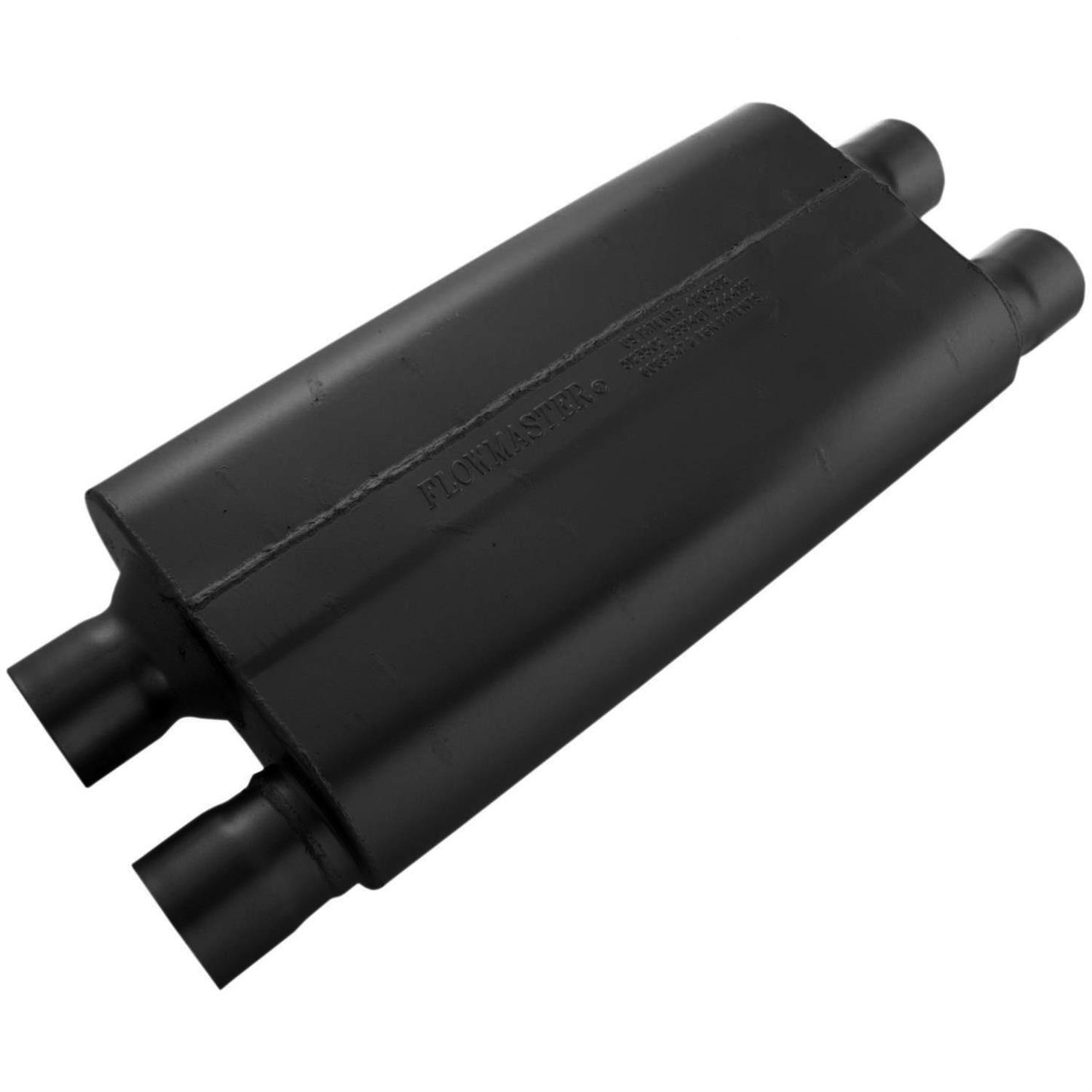 Flowmaster 42582 80 Series Crossflow Muffler, 2.50 In/Out