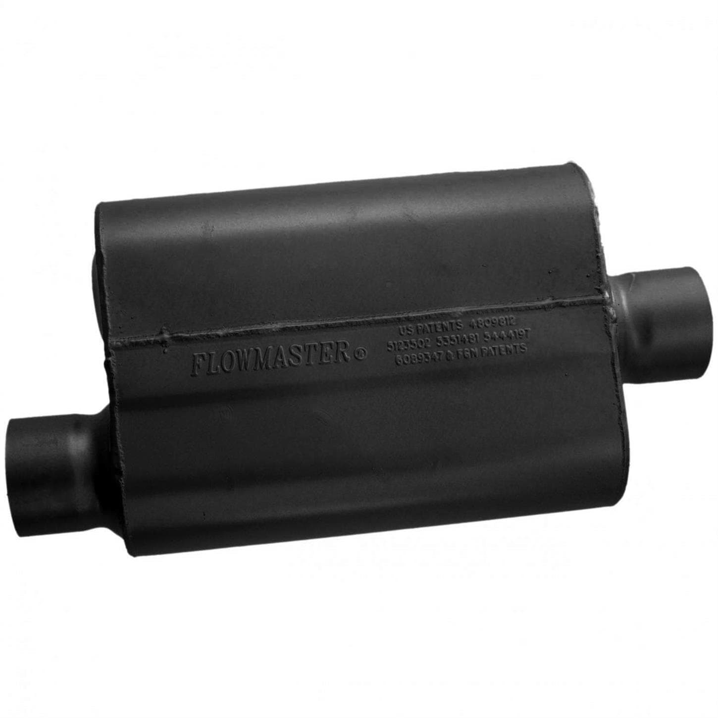 Flowmaster 43041 40 Series 3 In. Muffler, Offset Inlet-Centered Outlet