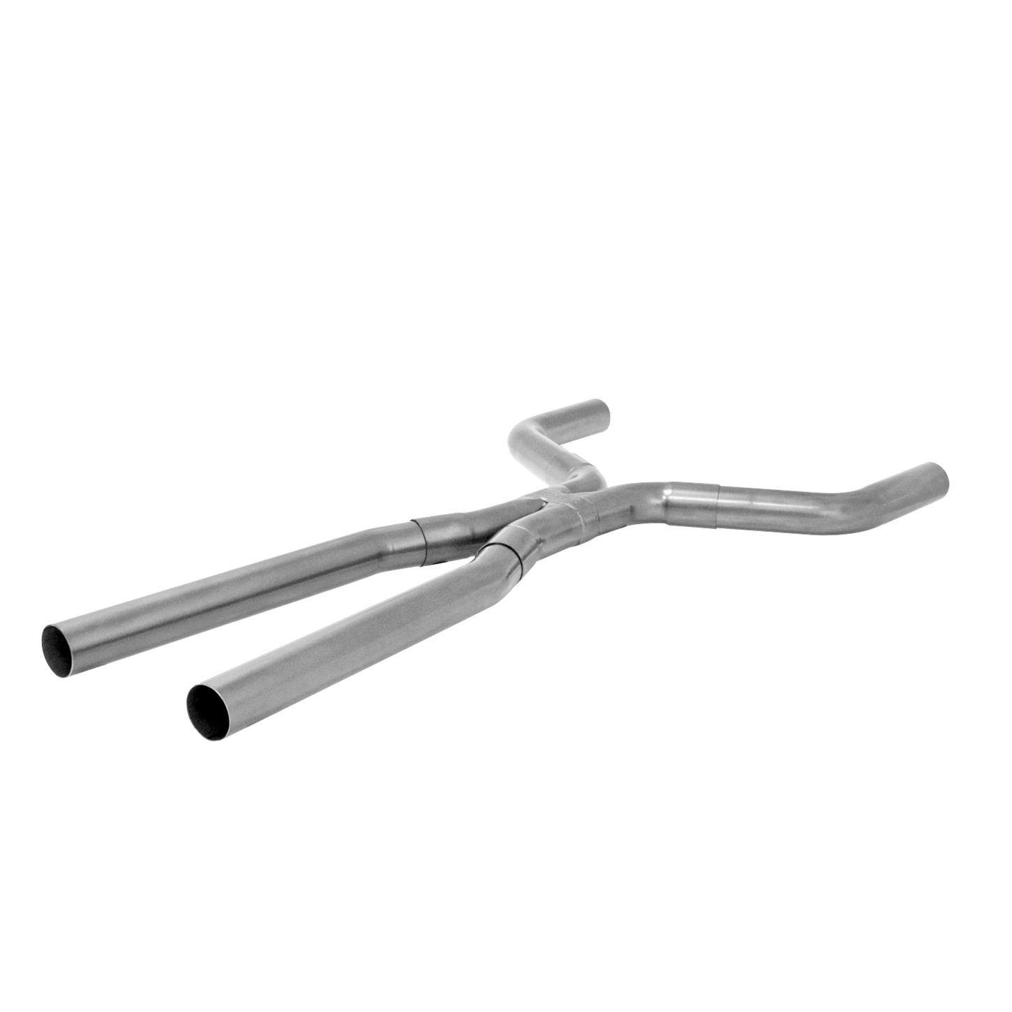 Flowmaster 815933 Scavenger Series Universal X-Pipe Kit, 3 Inch