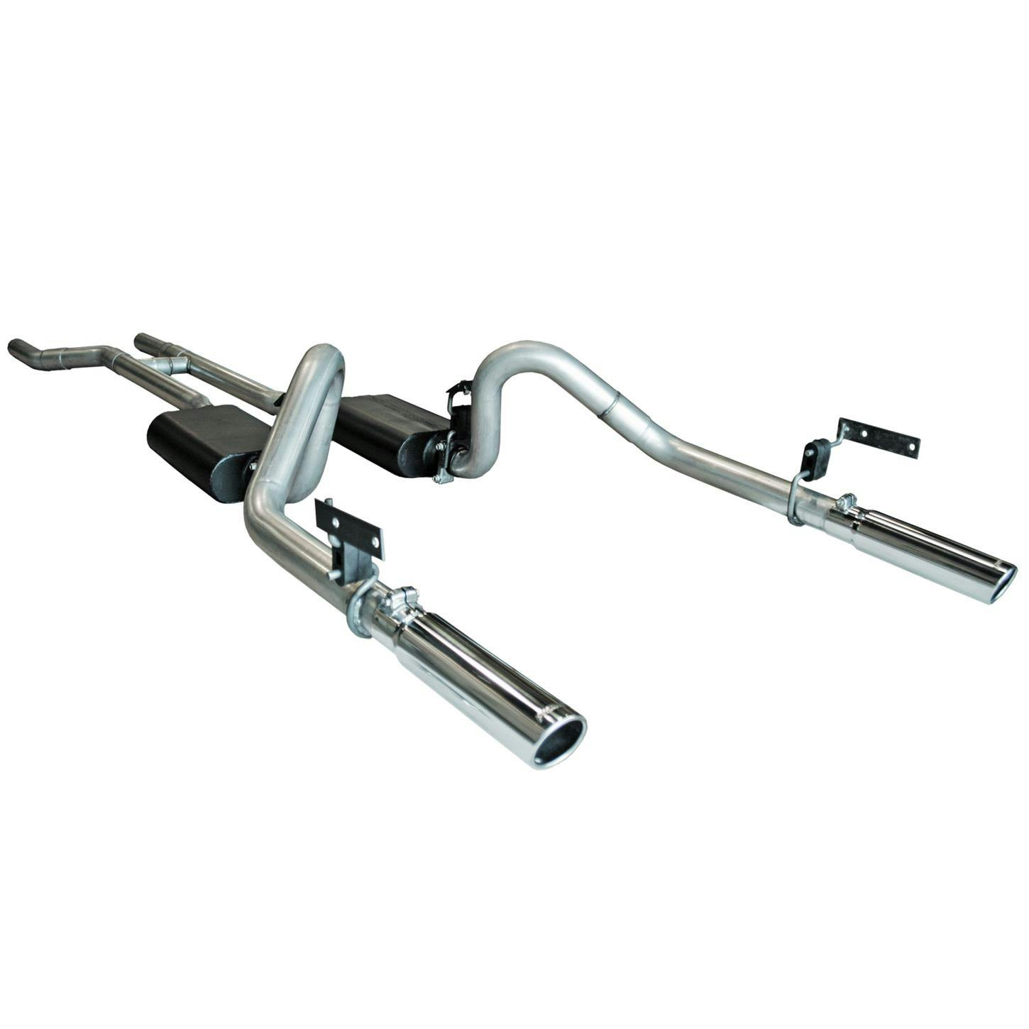 Flowmaster 817281 American Thunder Exhaust Kit, 1967-70 Mustang