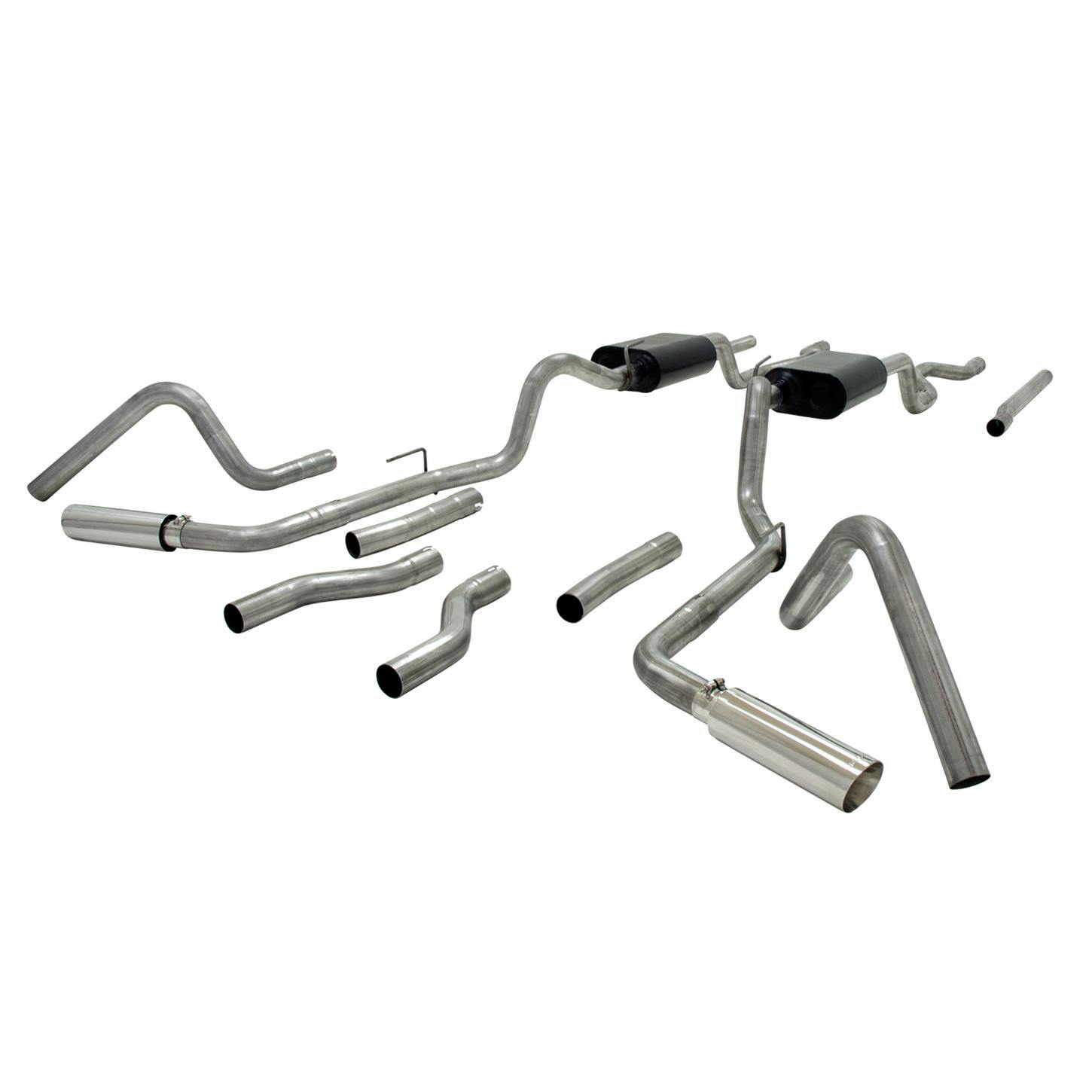Flowmaster 817654 American Thunder Exhaust Kit, 1967-72 GM Pickup