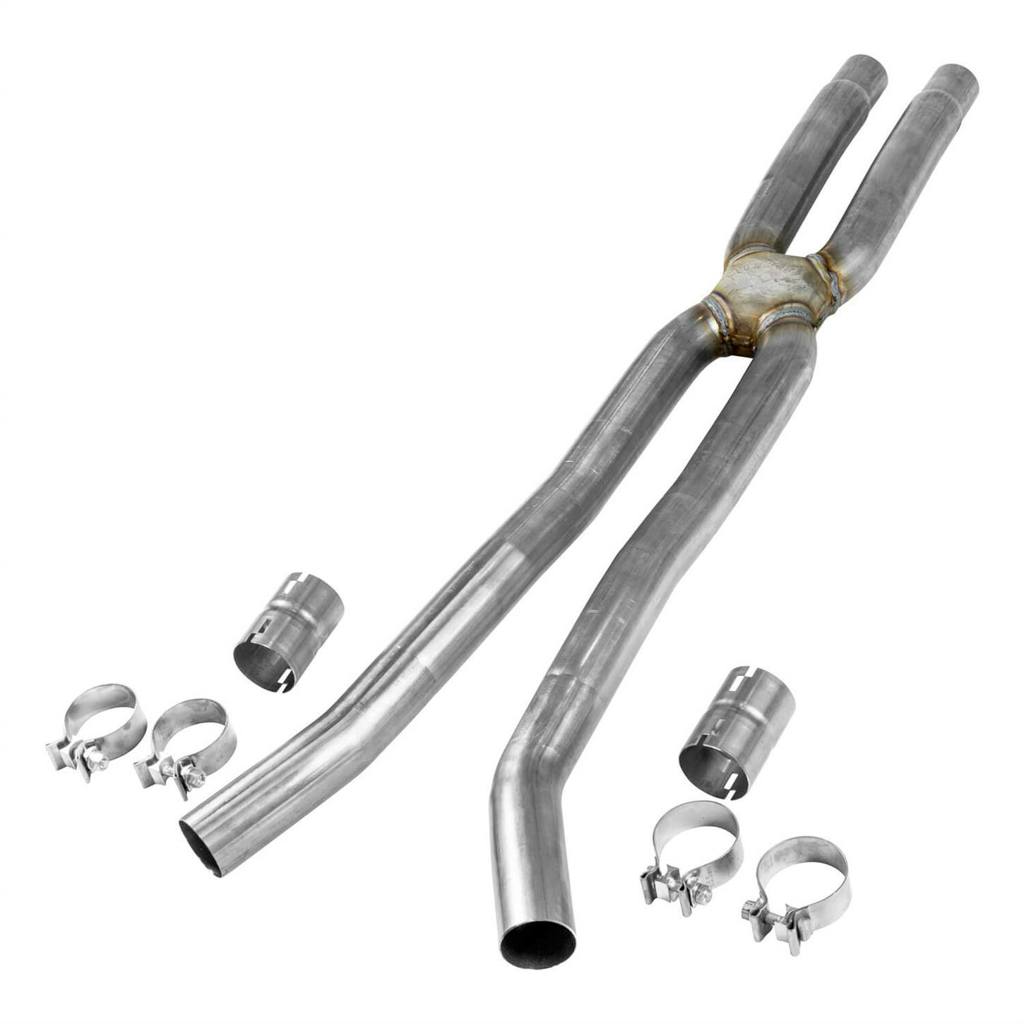 Flowmaster 817817 Resonator-Delete X-Pipe, 2018-19 Mustang GT