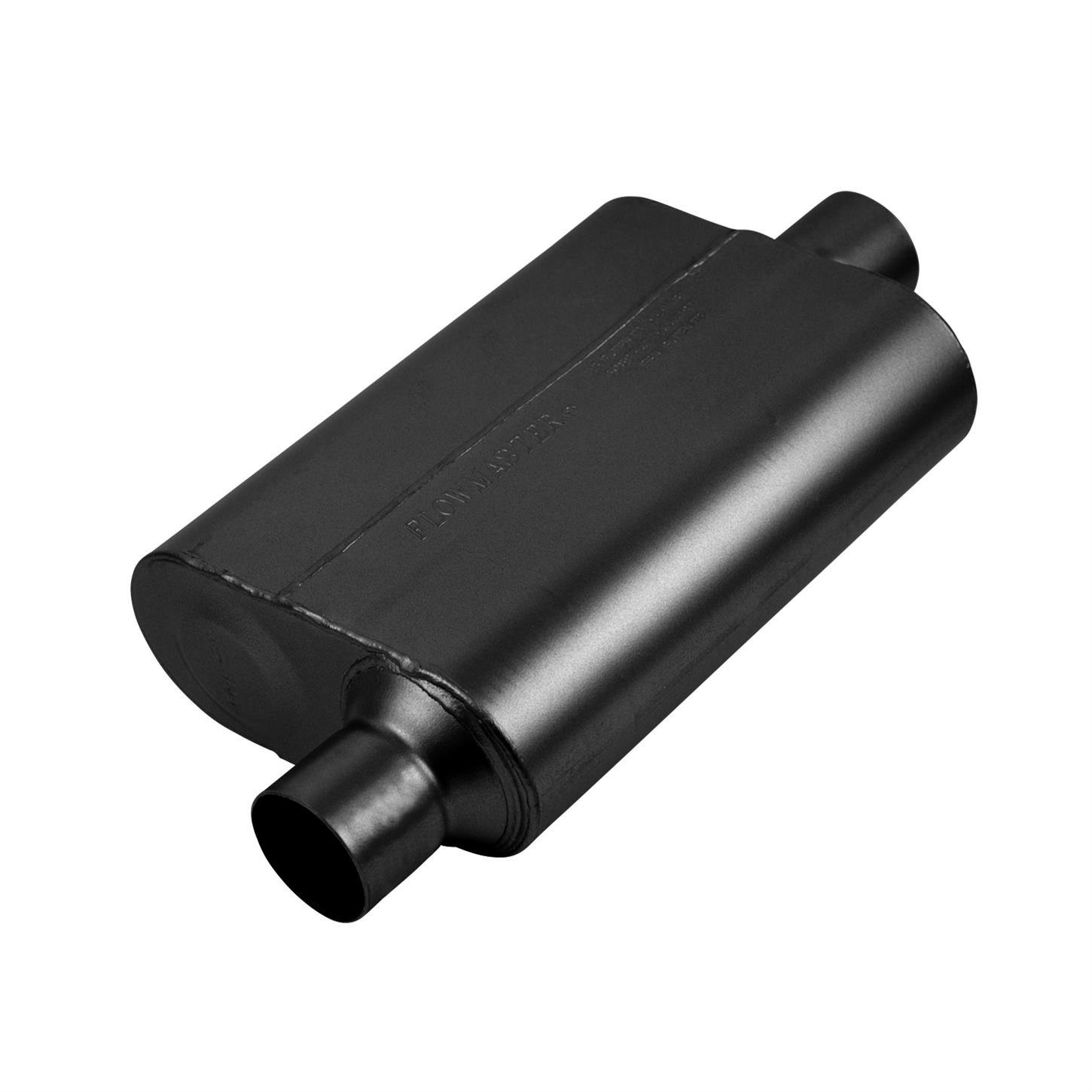 Flowmaster 842546 Stainless Super 44 Series Muffler, 2.50 In/Out