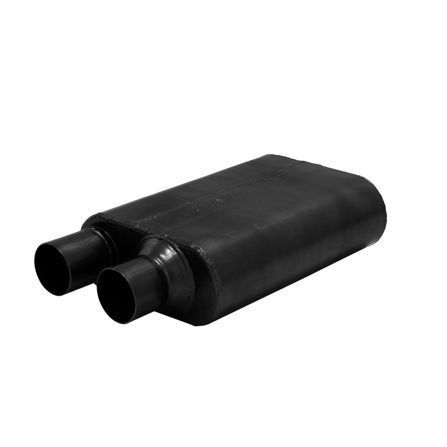 Flowmaster 842580 80 Series Crossflow Muffler, 2.50 In/Out