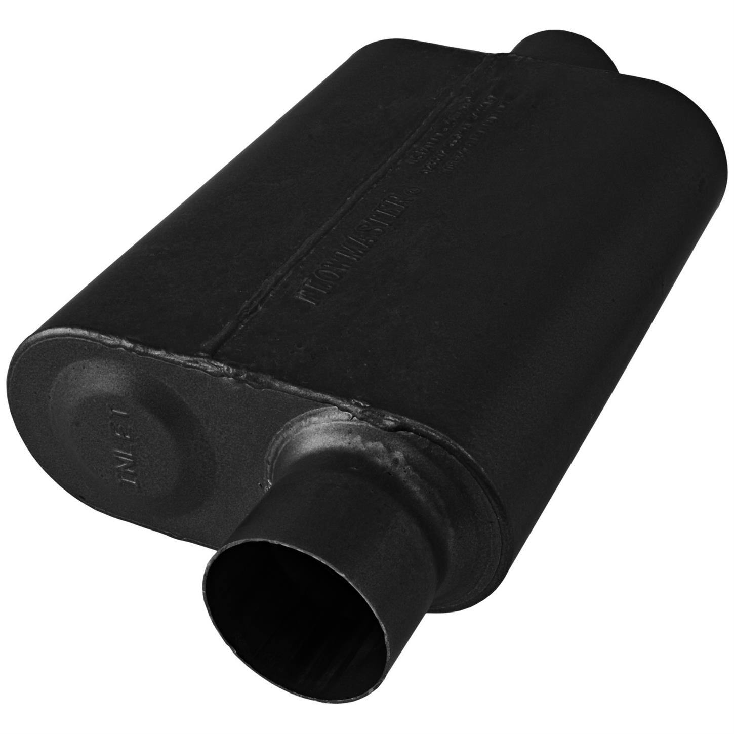 Flowmaster 843046 Stainless Super 44 Series Muffler, 3.00 In/Out