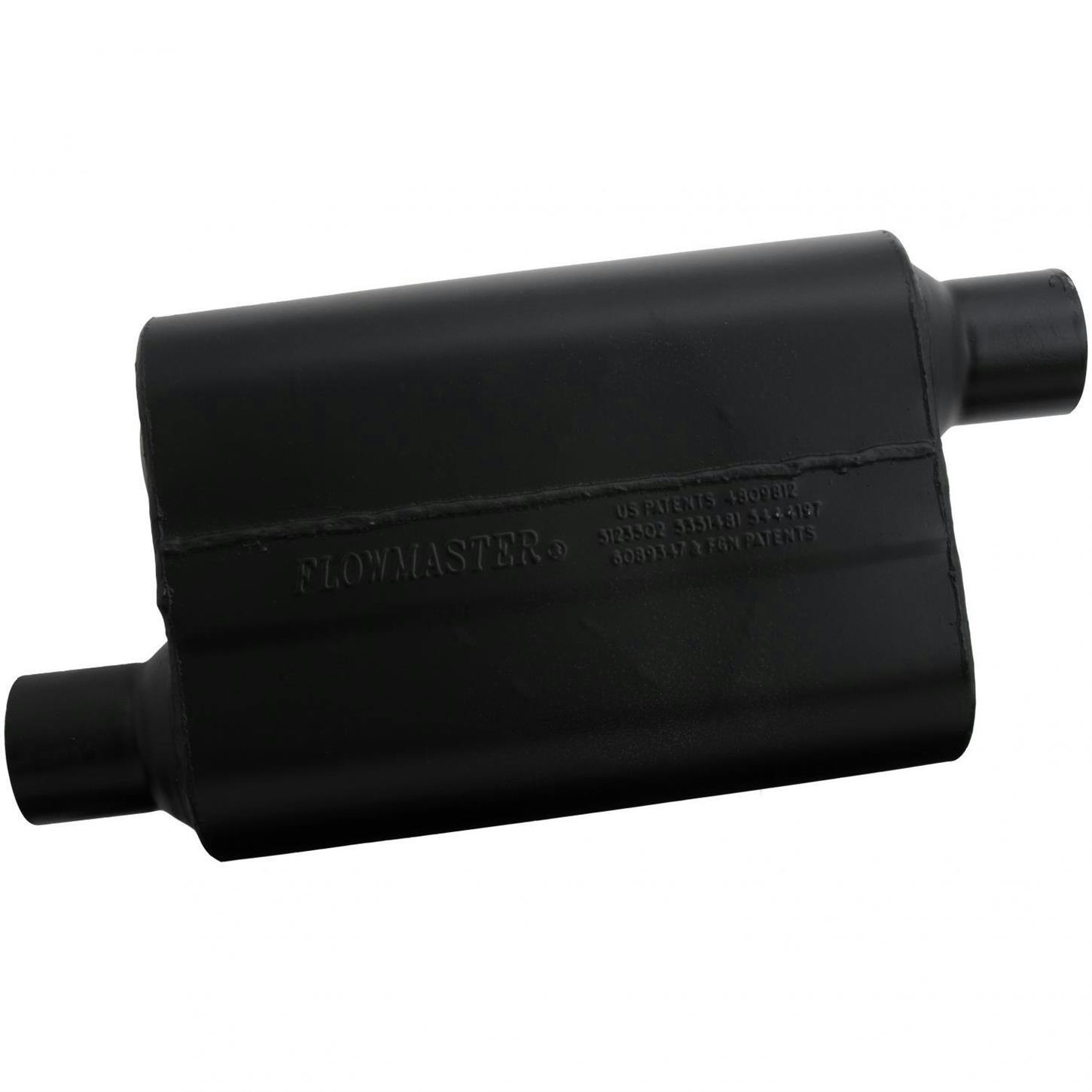 Flowmaster Mufflers 942548 Super 44 2.5 Inch Muffler, Offset In/Outlet