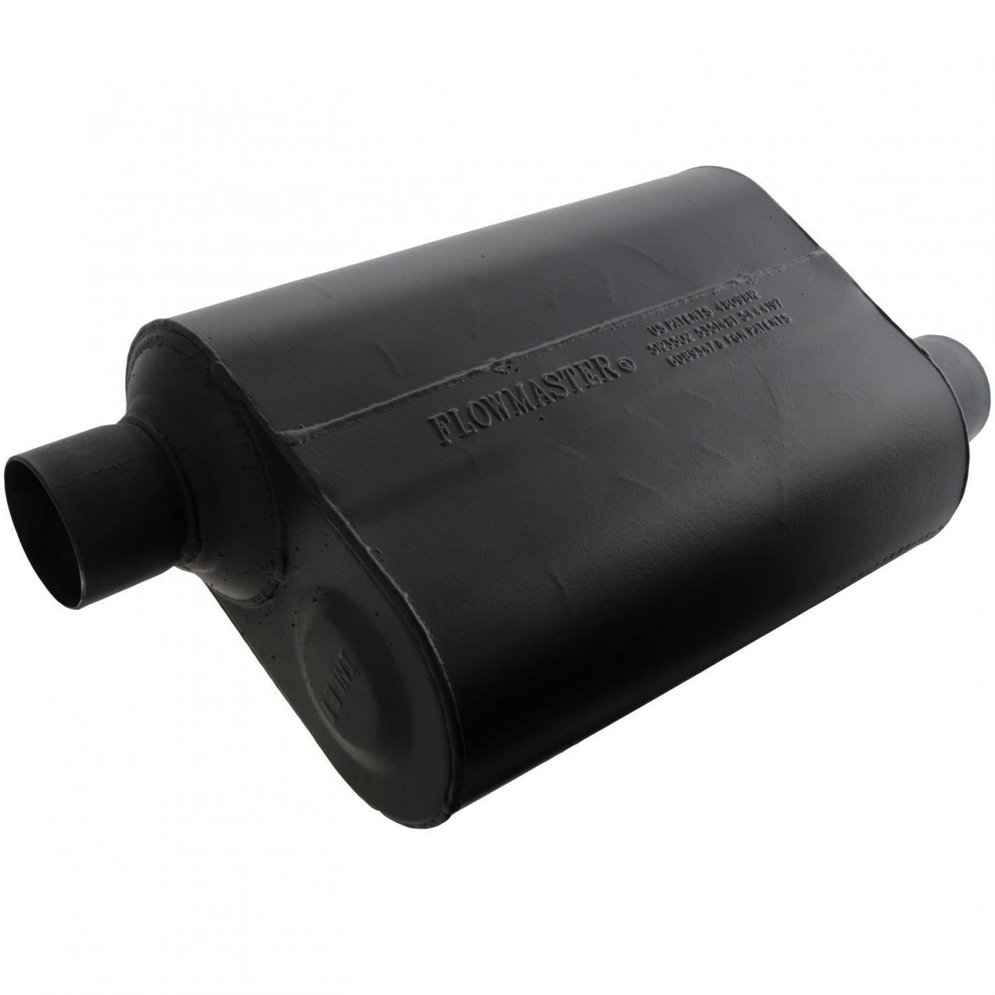 Flowmaster Mufflers 952548 Super 40 2.5 Inch Muffler, Offset In/Outlet