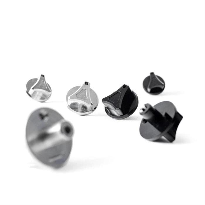 LG Billet USA Billet 3 Knob Climate Control Set 1995-99 Chevy/GMC