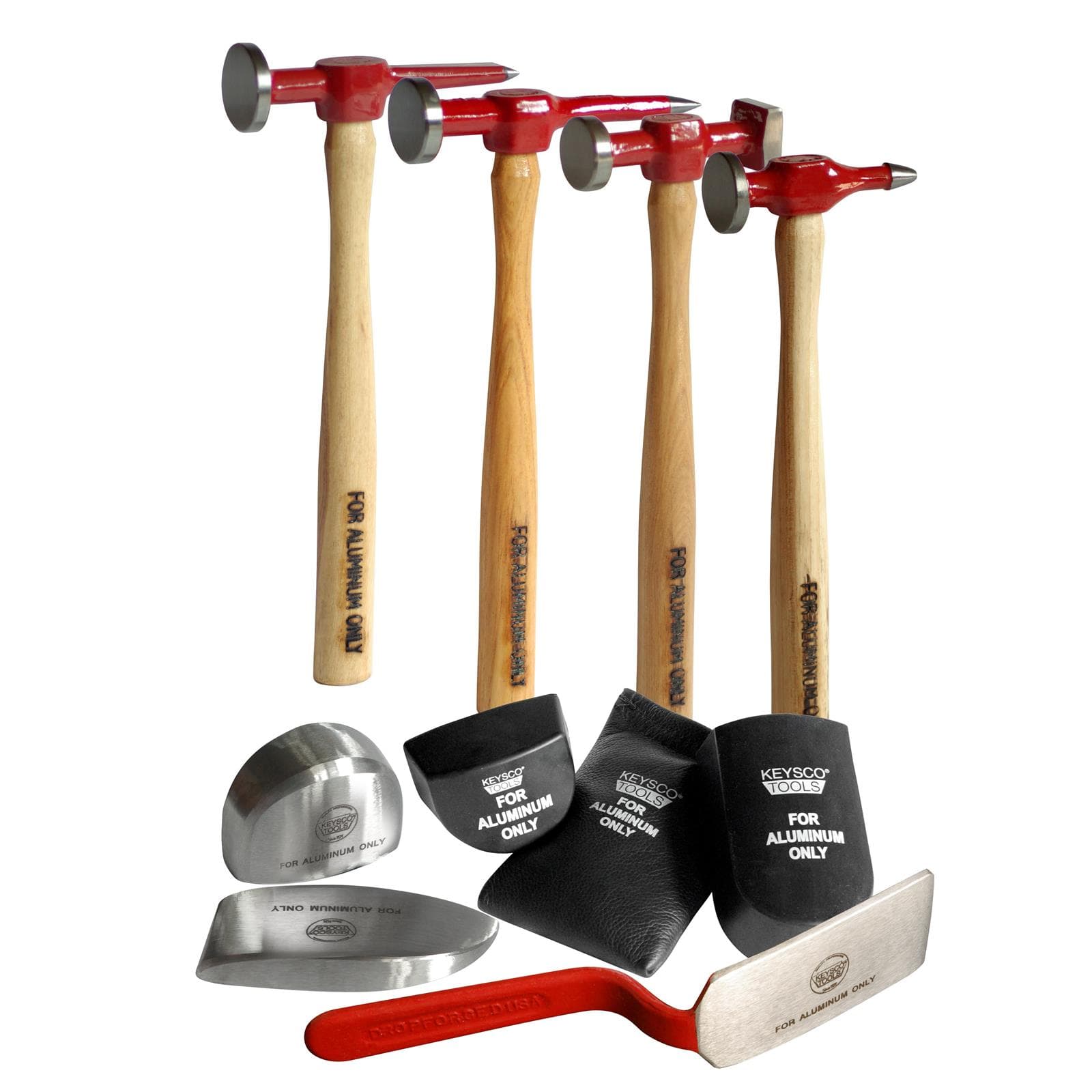 ALC 55300 10 Pc. Hammer & Dolly Kit, Aluminum Repair