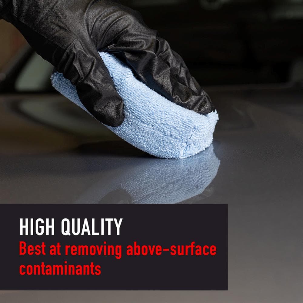 Maxshine 9011005 Ultra-Soft Microfiber Wax Applicator Block, 4 Pk