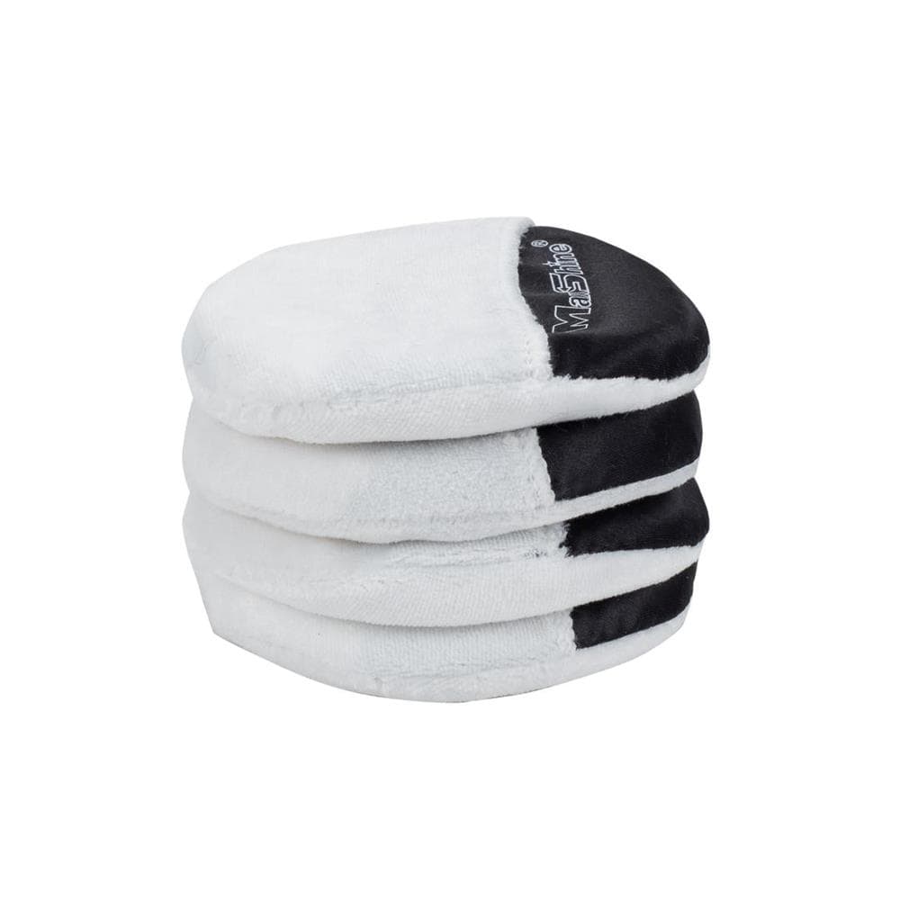 Maxshine 9011018 Finger Hold Microfiber Wax Applicator Pad, 4 Pk