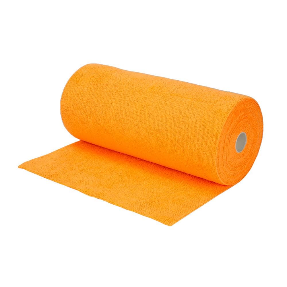 Maxshine 1103030O Microfiber Tear-Away Towel Roll, 30 Sheets/Roll