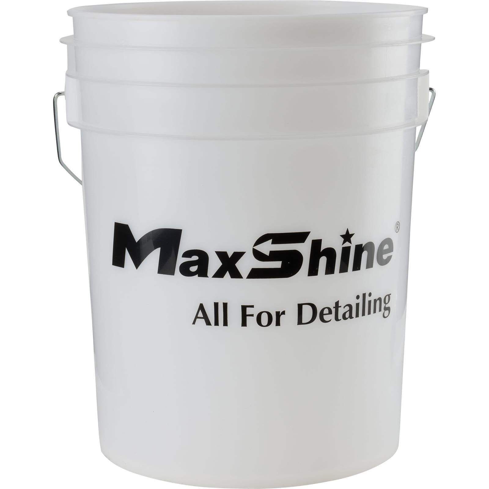 Maxshine MSB002 5 Gallon Detailing Bucket, White