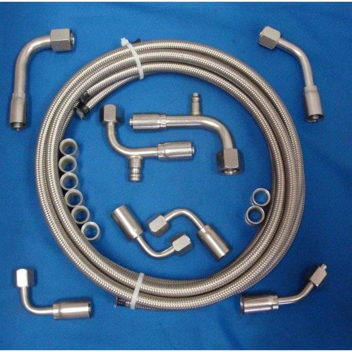 Gotta Show 343105 Stainless Braided A/C Hose Kit