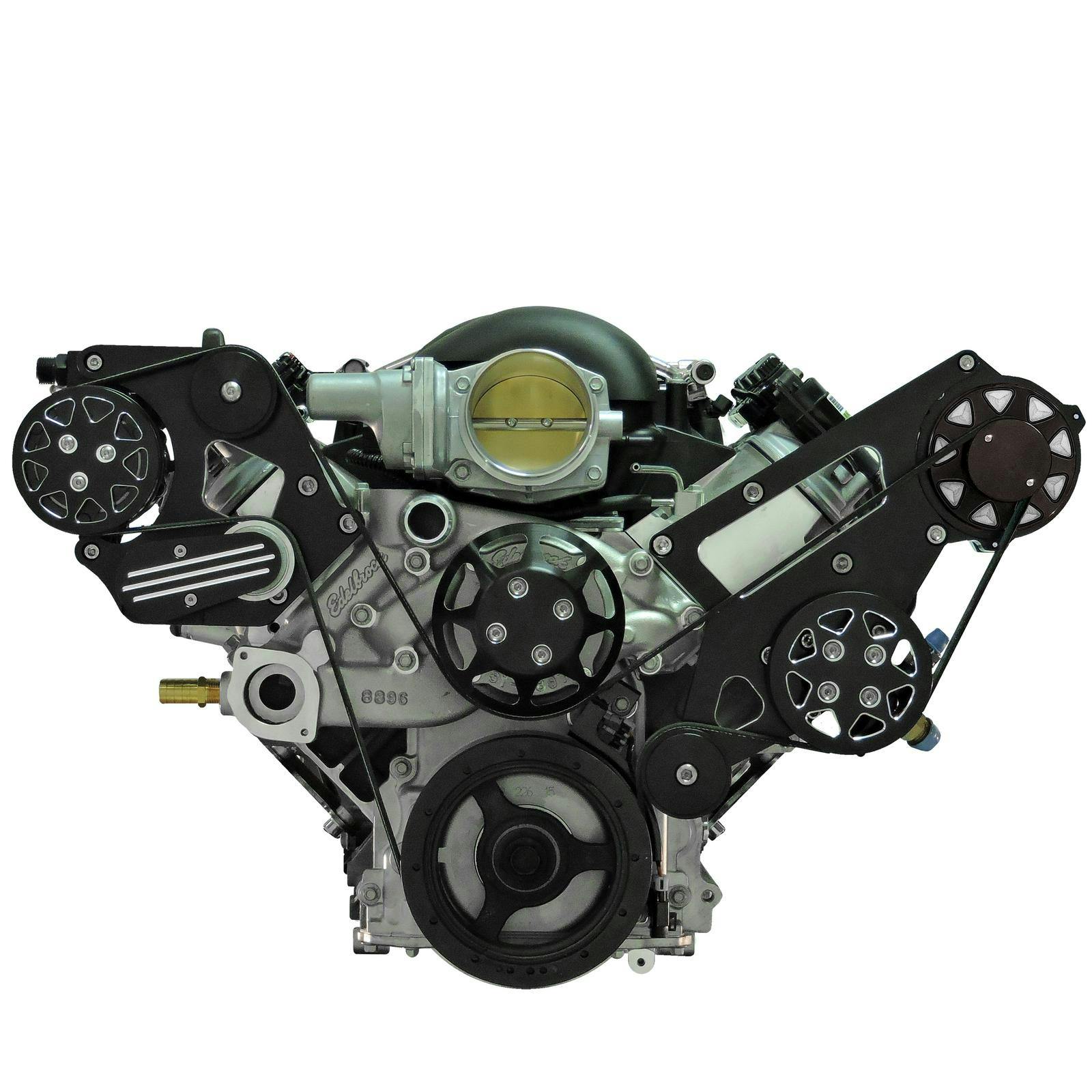 All American Billet FDS-LSX-201-E Serpentine Kit, GM LSX, OP