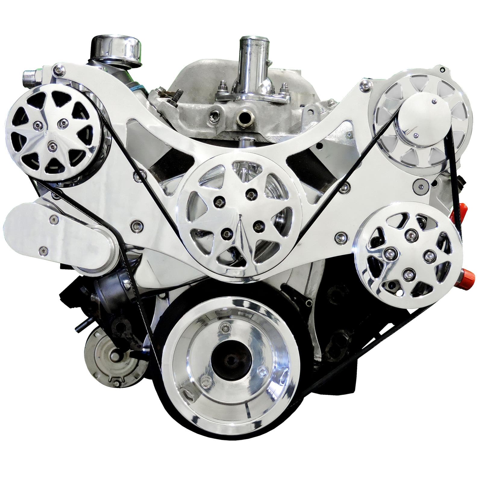 All American Billet FDS-BBC-101 BB Chevy Front Drive System