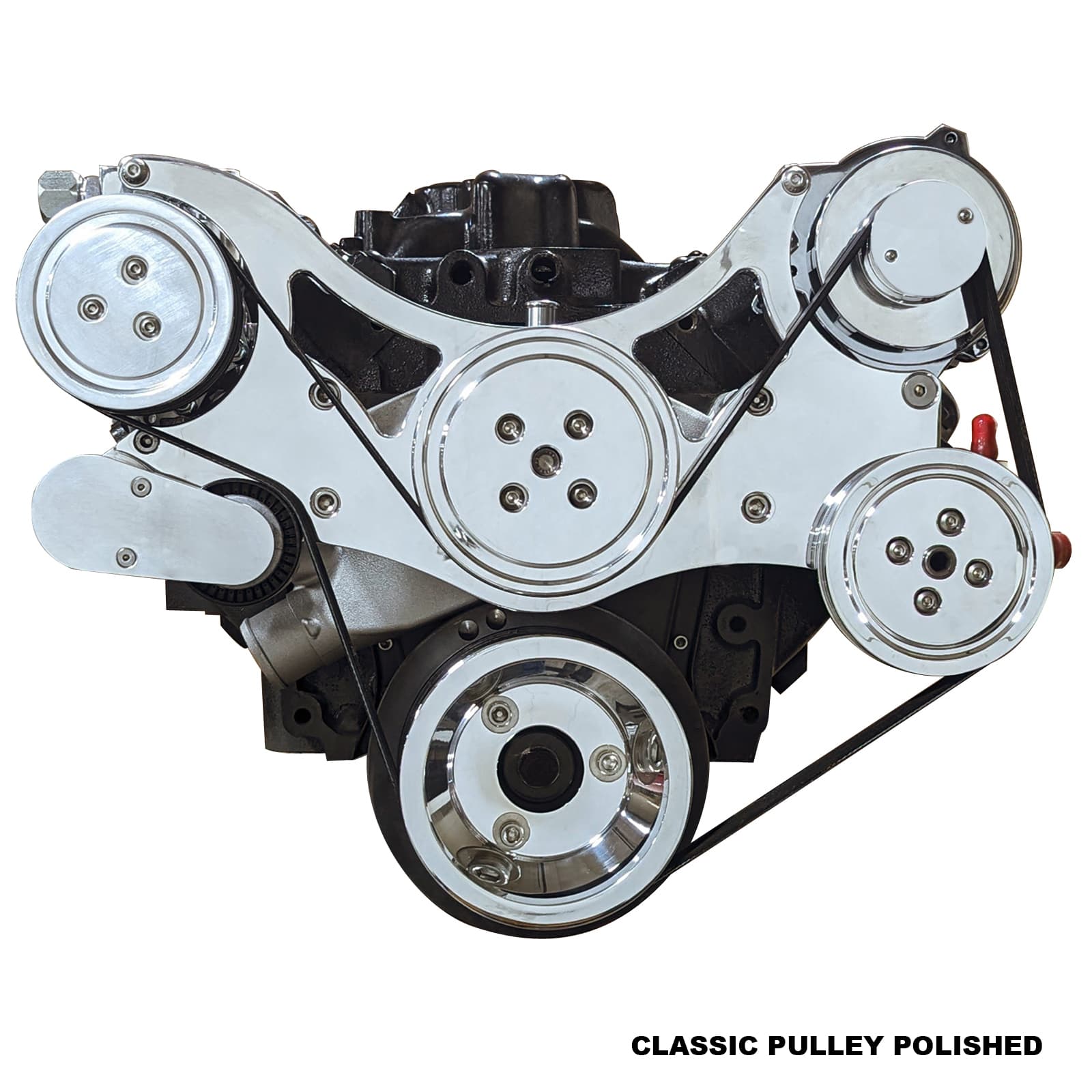 All American Billet FDS-BBC-151-CP BB Chevy Serpentine System