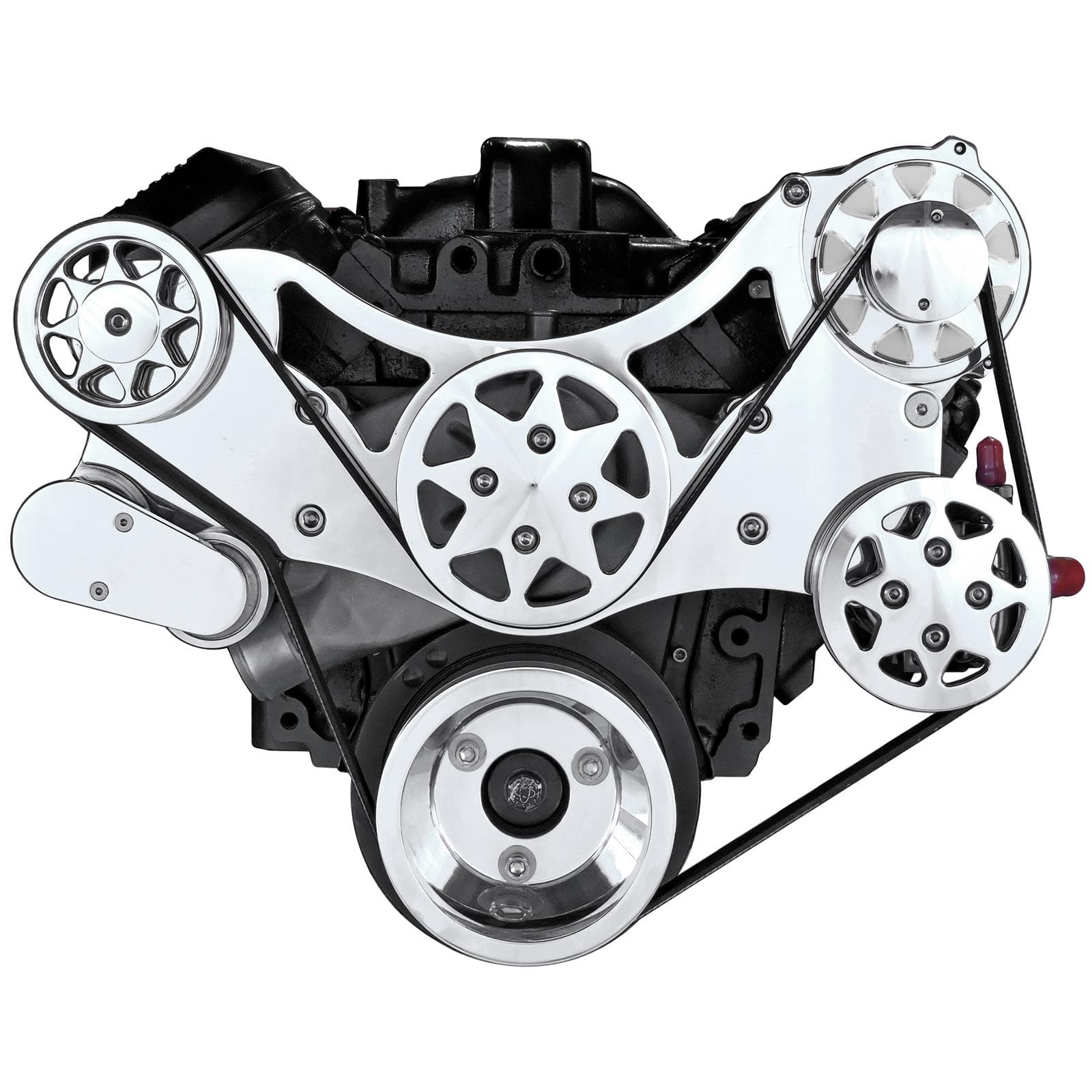 All American Billet FDS-BBC-153 BB Chevy Front Drive System