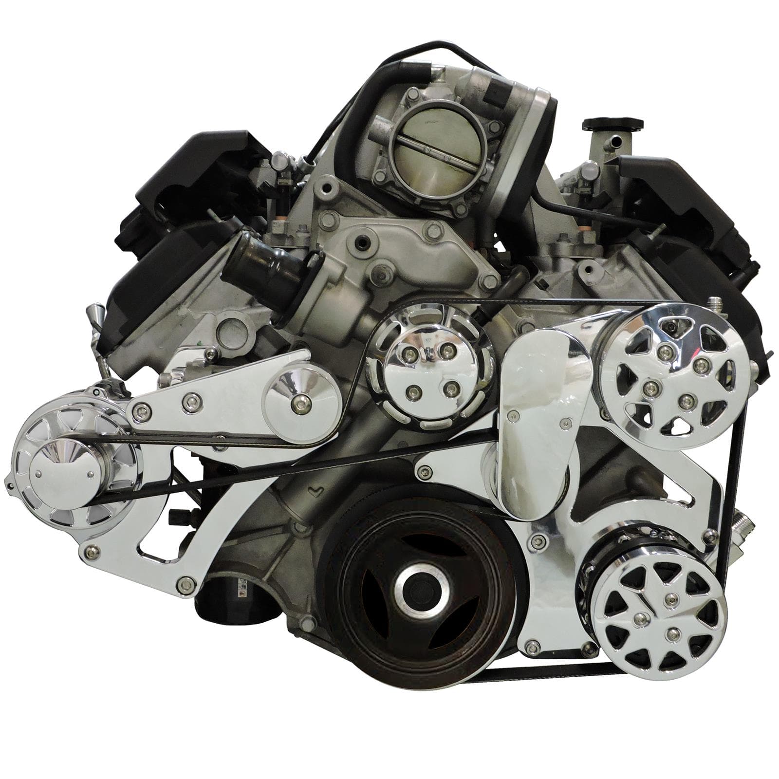 All American Billet FDS-HEMI-101 Hemi 6.1L Serpentine System