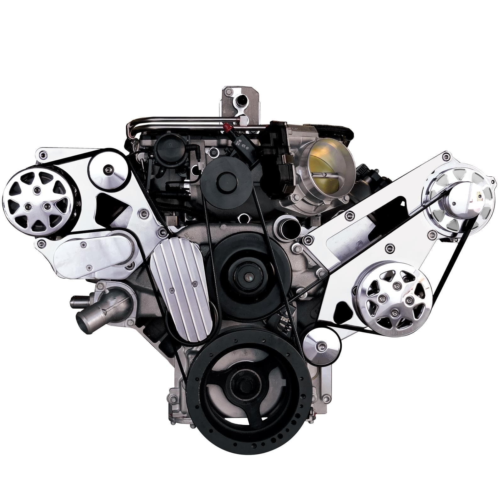 All American Billet FDS-LSA-101 Chevy LSA Serpentine System