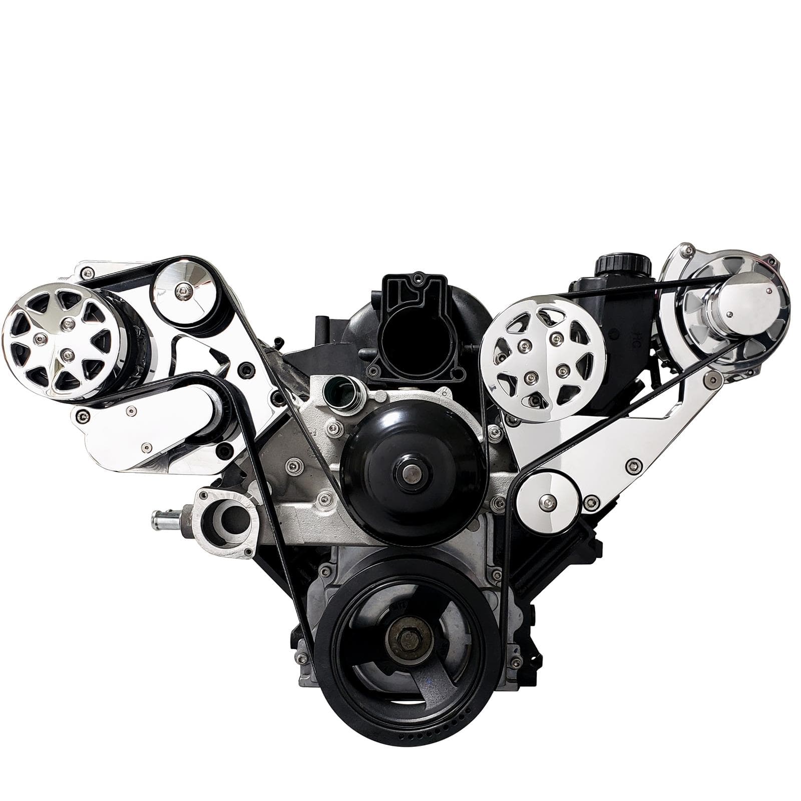 All American Billet FDS-LSBF-151 Chevy LS Fbody Serpentine System