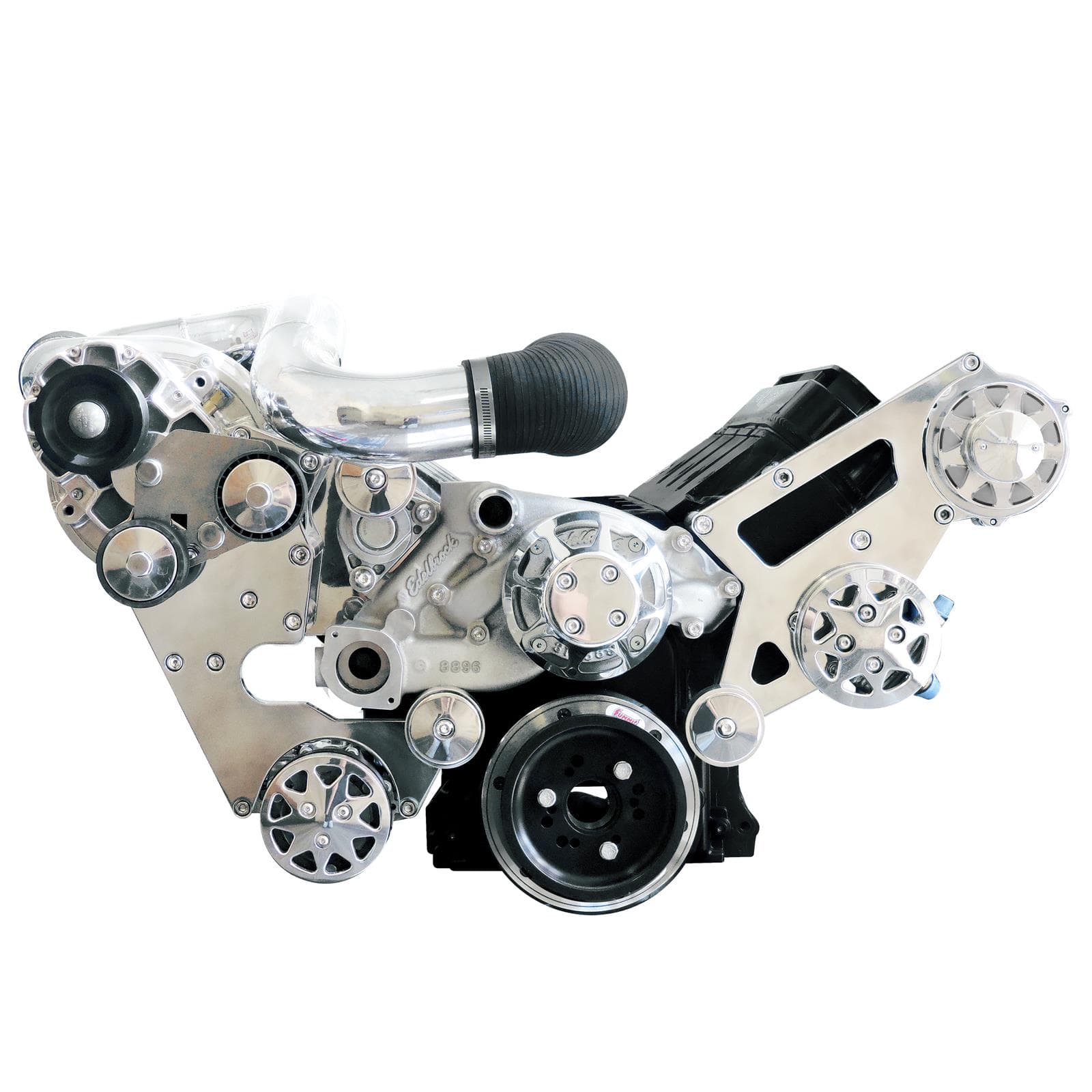 All American Billet FDS-LSV-101 LS Vortec Serpentine System