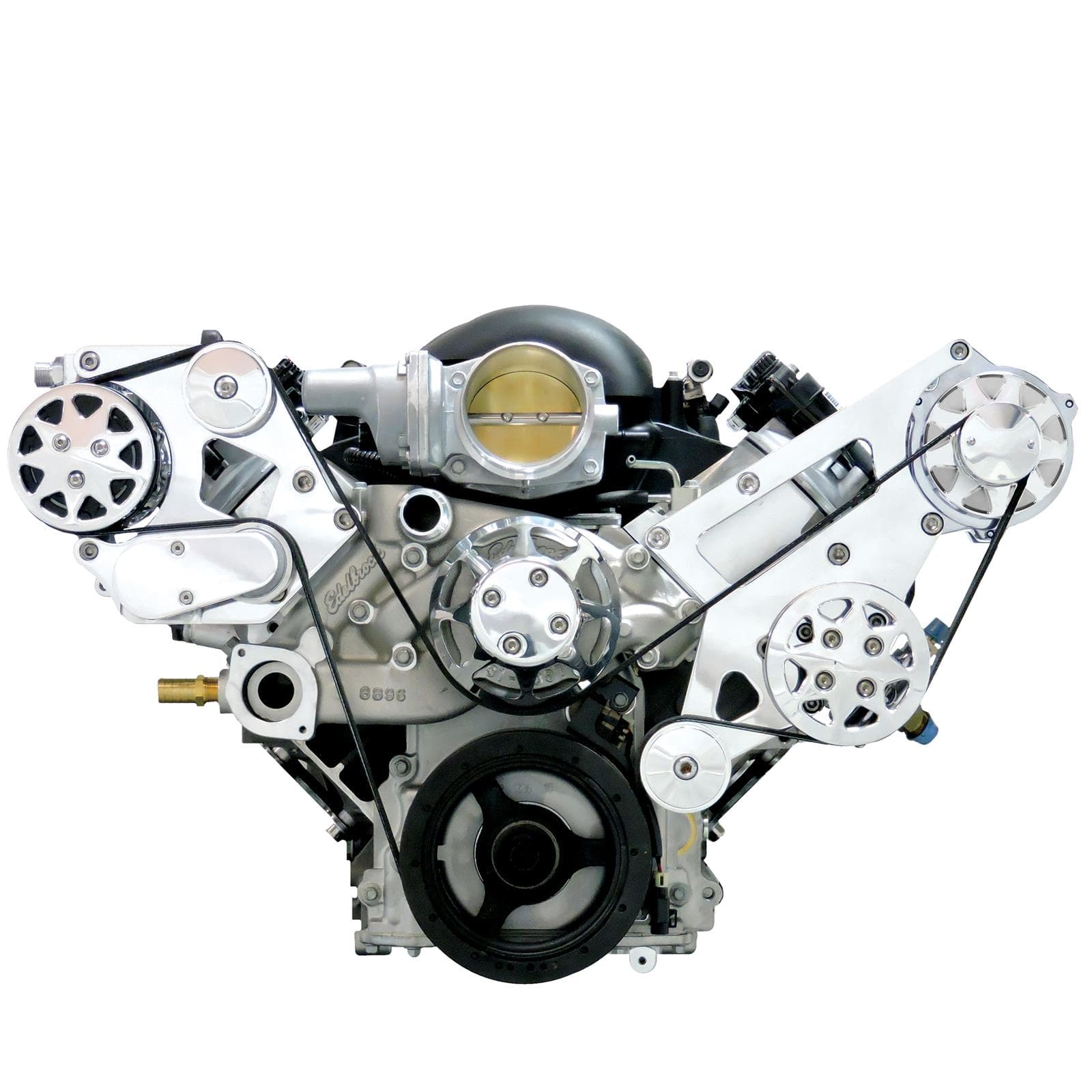 All American Billet FDS-LSX-101-E Chevy LSX Serpentine System