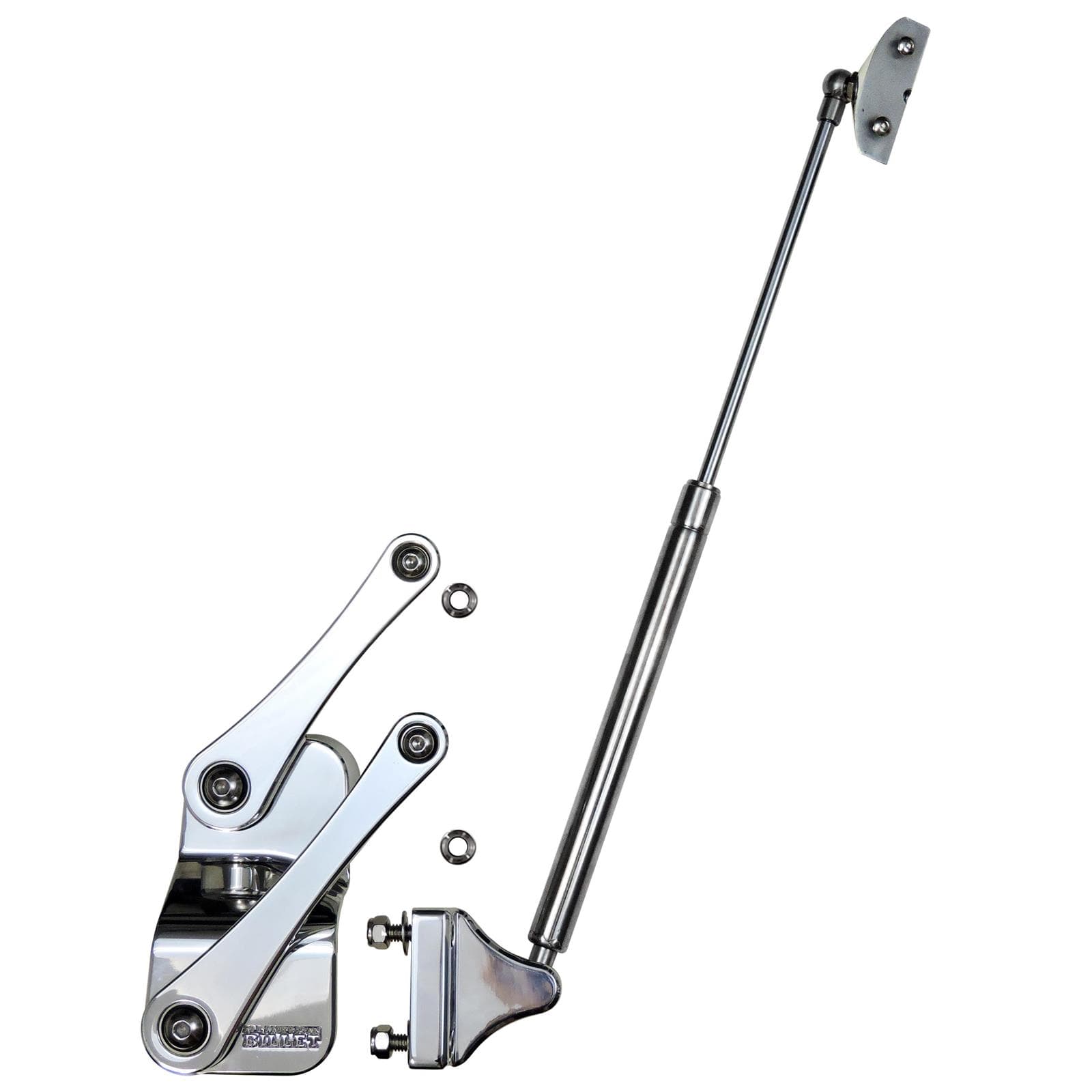 All American Billet HH-4754CT-P 1947-54 Chevy Hood Hinges