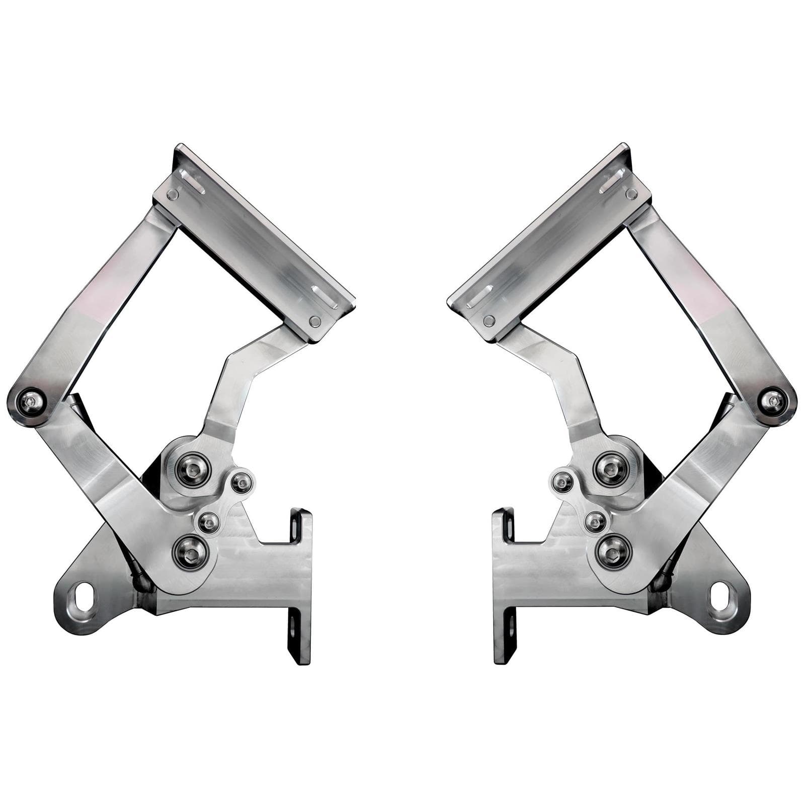 All American Billet HH-5859CT 1958-1959 GM C10 Billet Hood Hinges