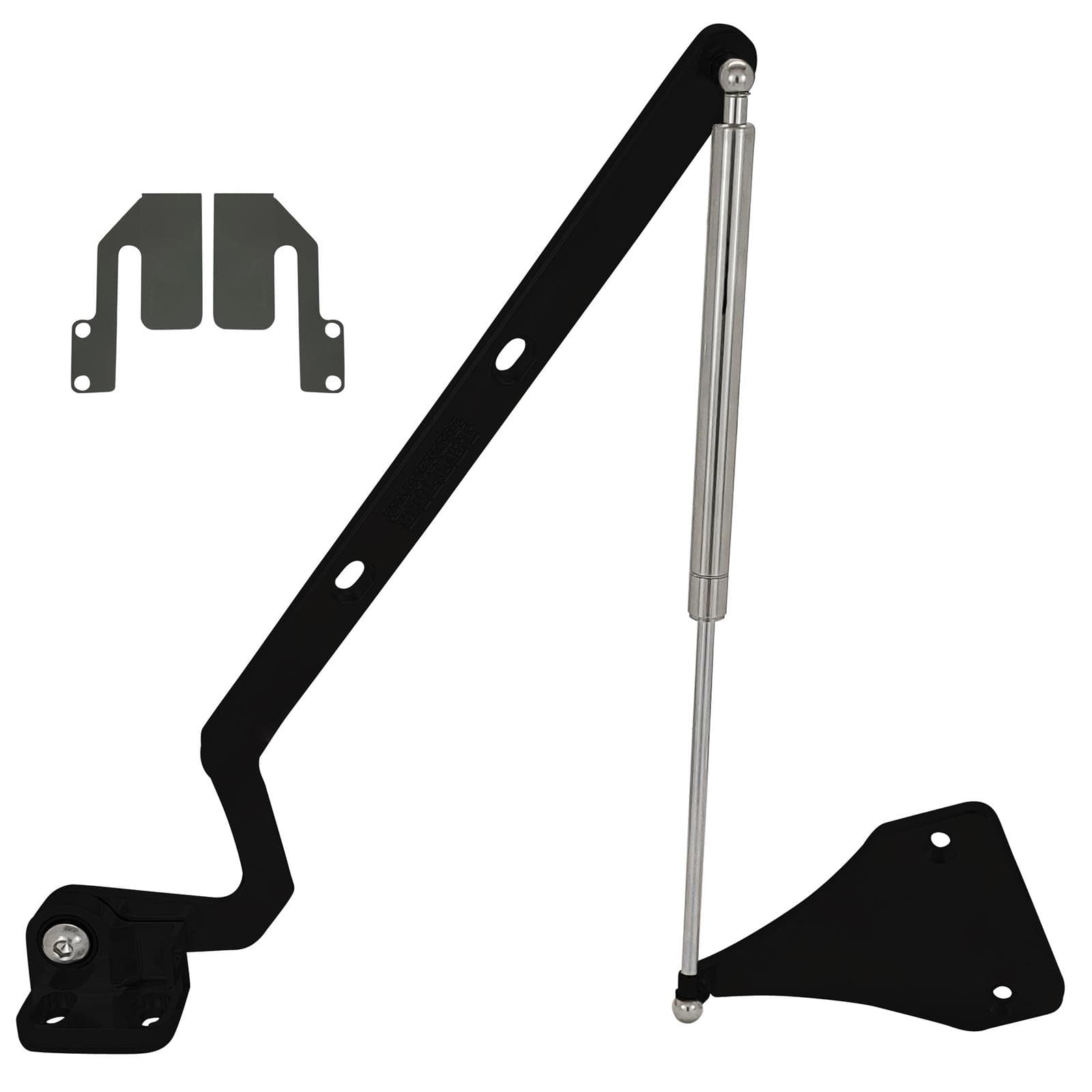 All American Billet HH-8187CT-B 81-87 Chevy Truck Hood Hinges Blk