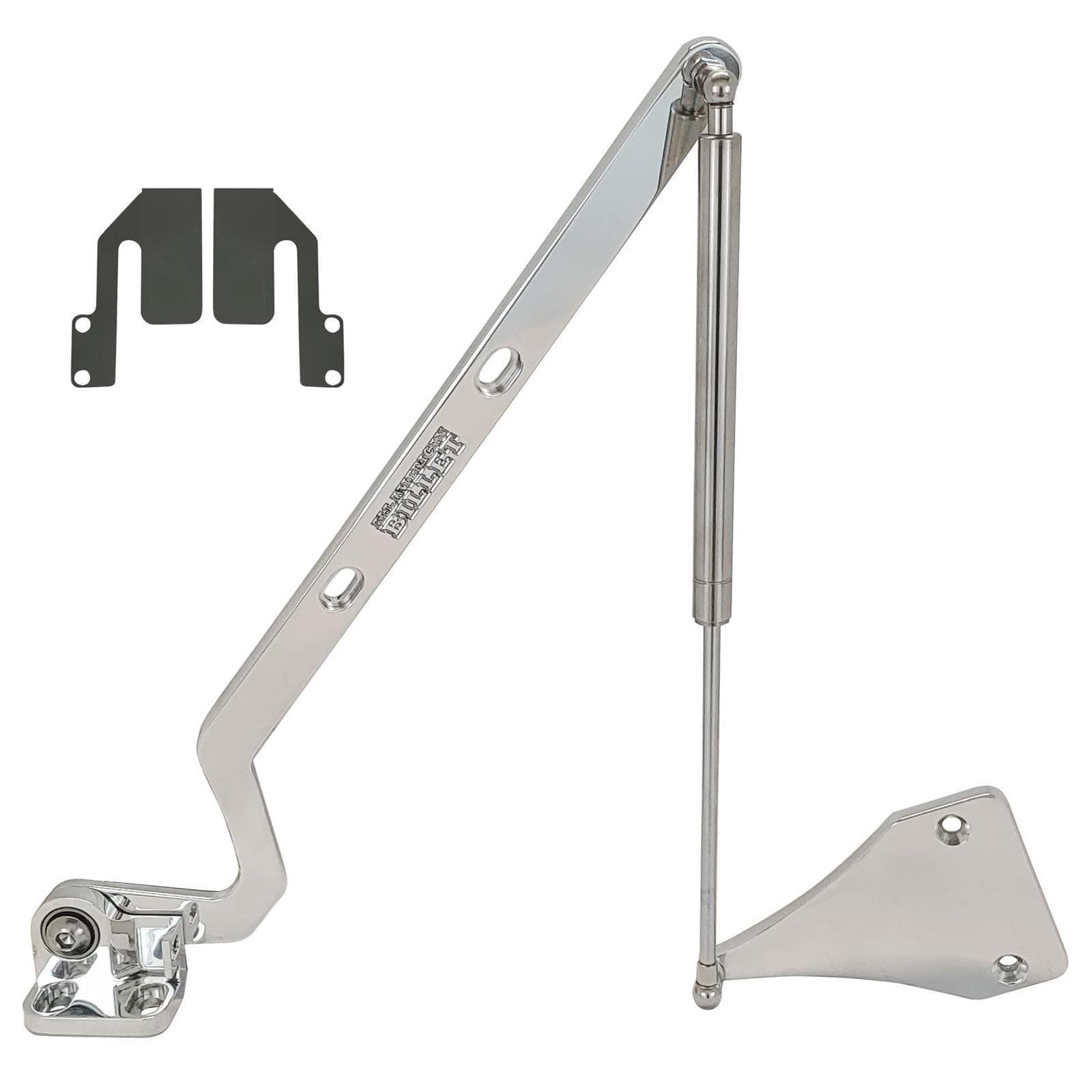 All American Billet HH-8187CT-P 81-87 Chevy Truck Hood Hinges Pol