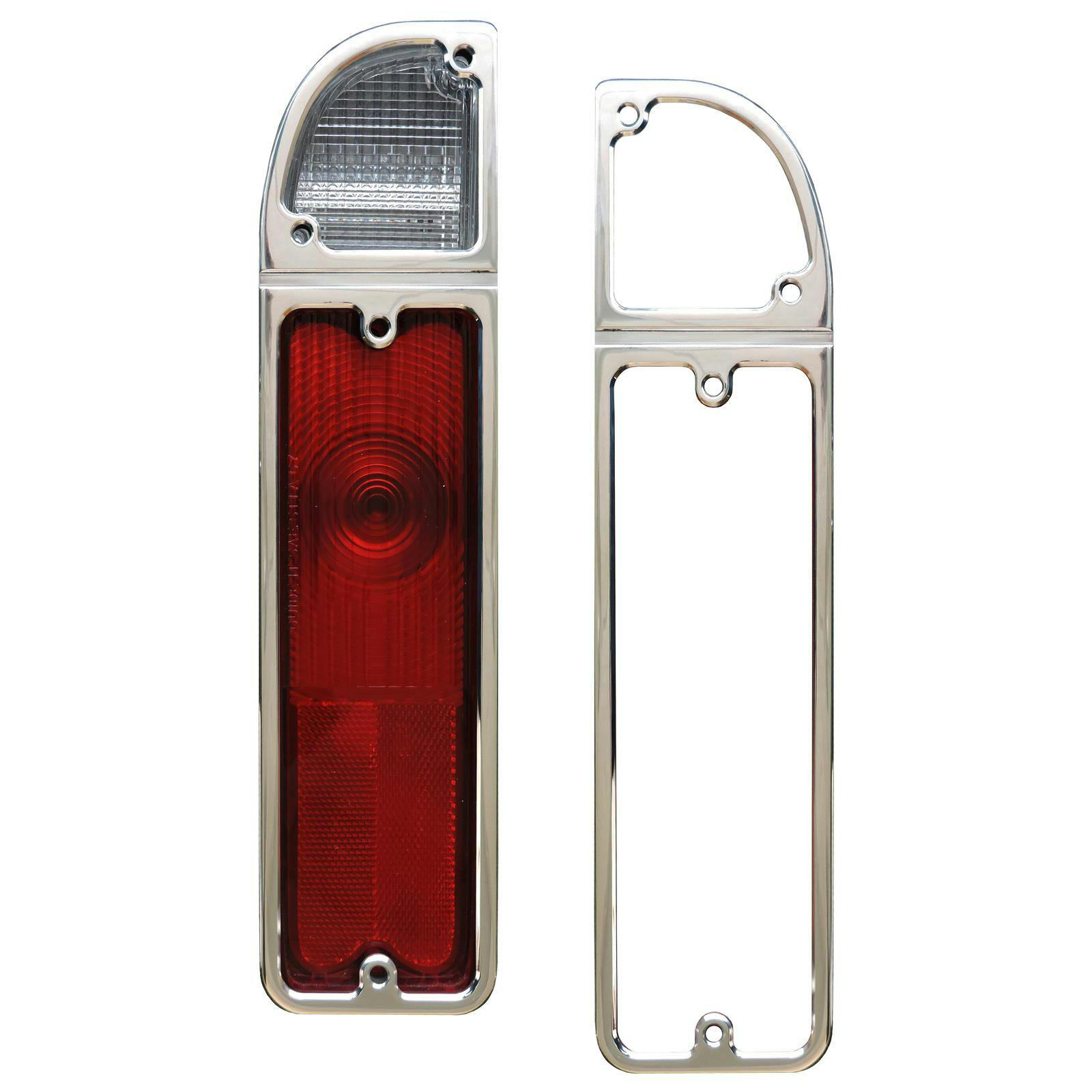 All American Billet BTL-6772-C10 Tail Light Bezels 67-72 GM Truck