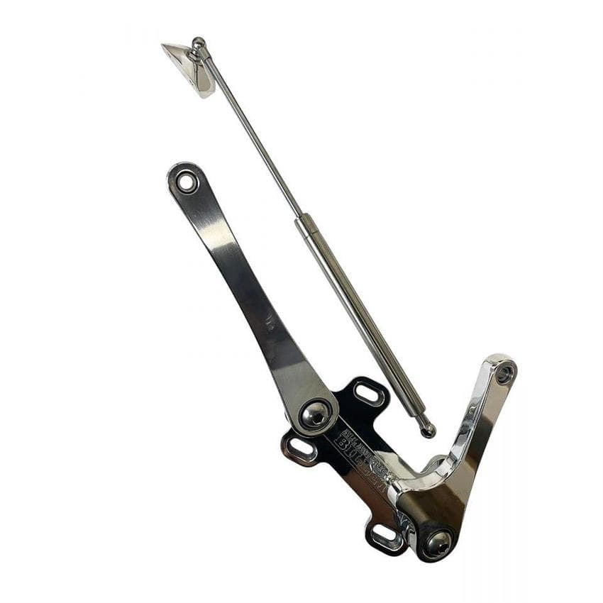 All American Billet HH-5354BEL-P 53-54 Chevy Car Hood Hinges